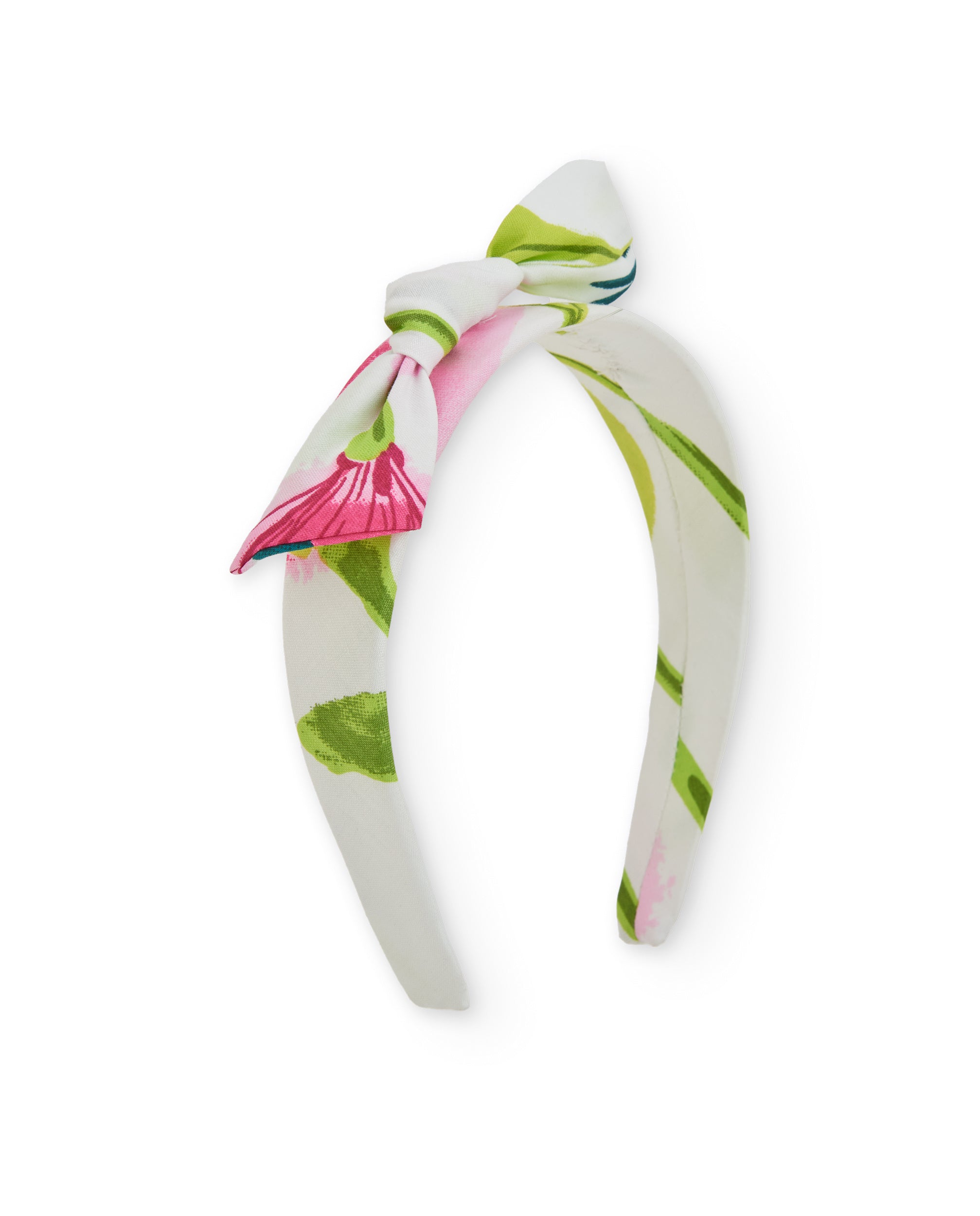 TucTuc Accessori fascia bianca fiocco floreale taglia U