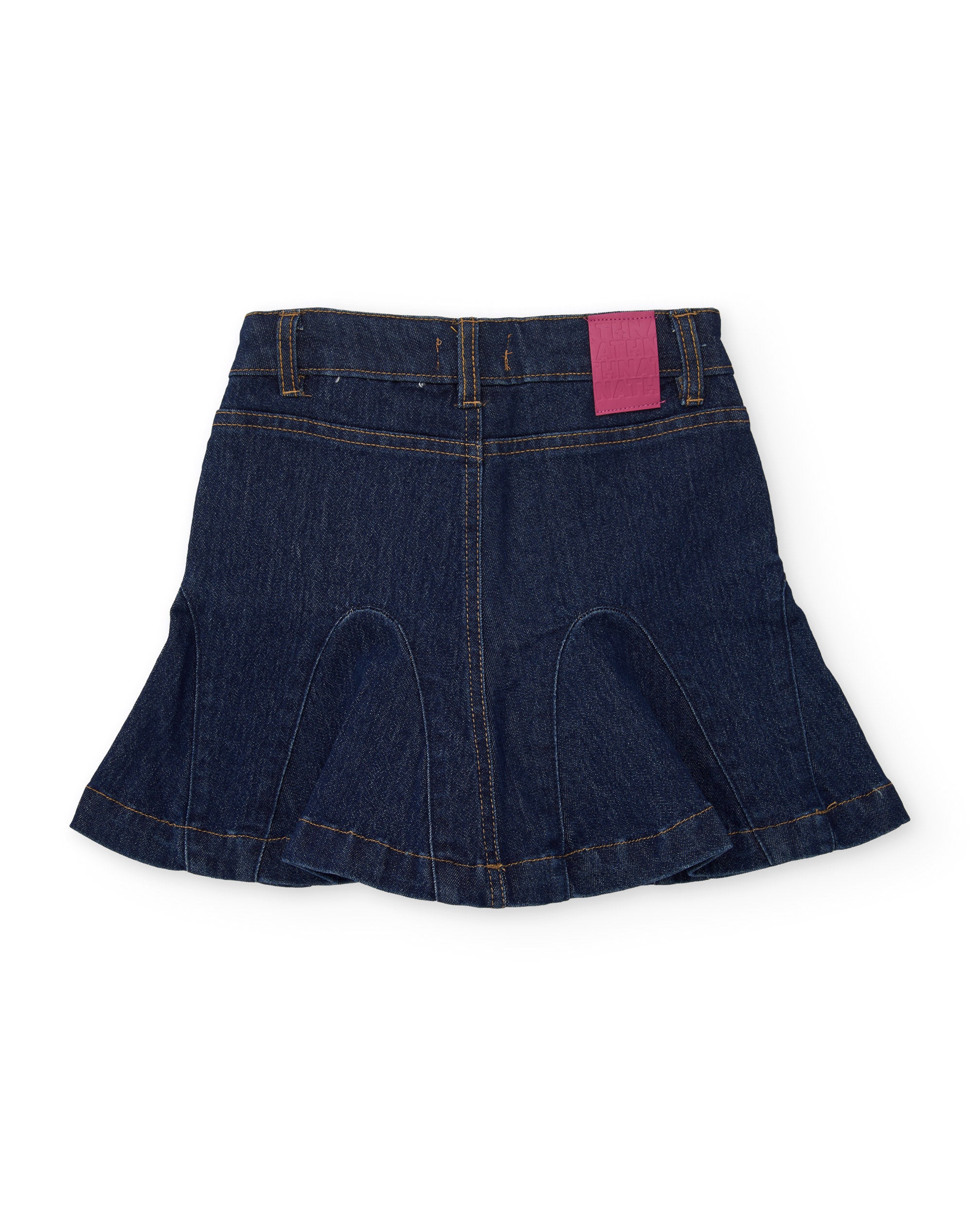 TucTuc Gonne Gonna Bambina Denim Blu Svasata Cotone