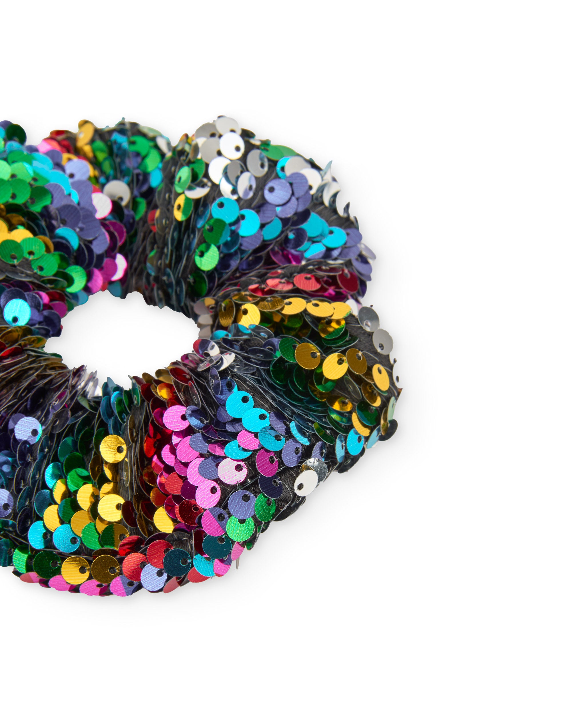 TucTuc Accessori multicolore elastico capelli paillettes
