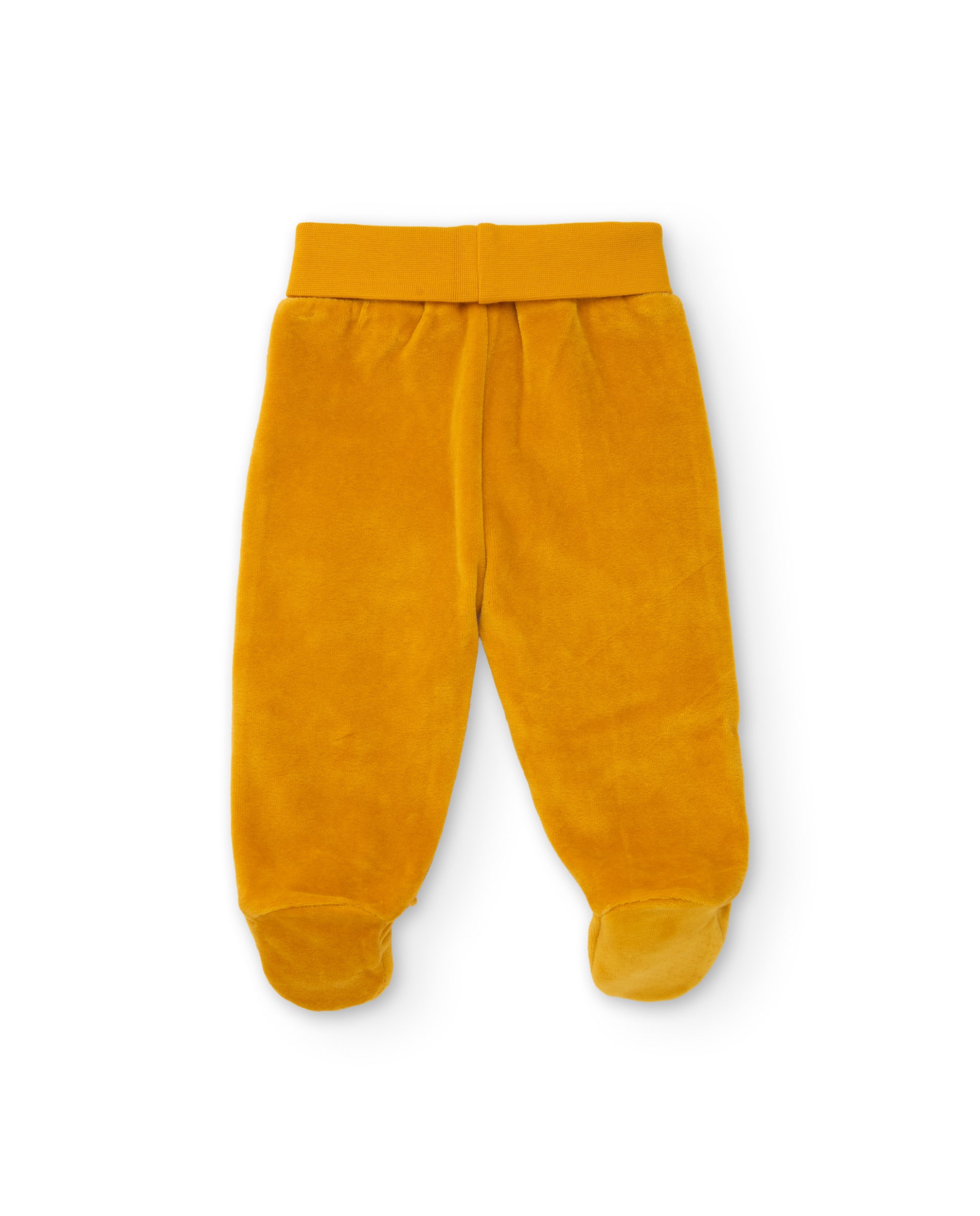 TucTuc Completi Neonato Senape in Maglia Orsetto