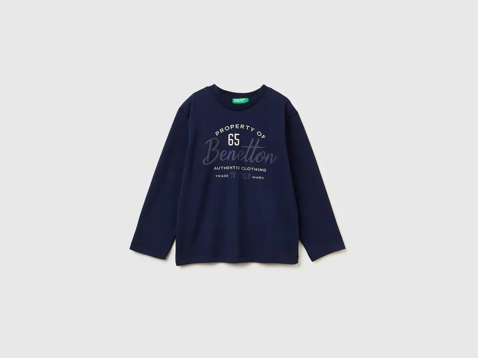 United Colors of Benetton T-Shirt bimbo cotone biologico 104