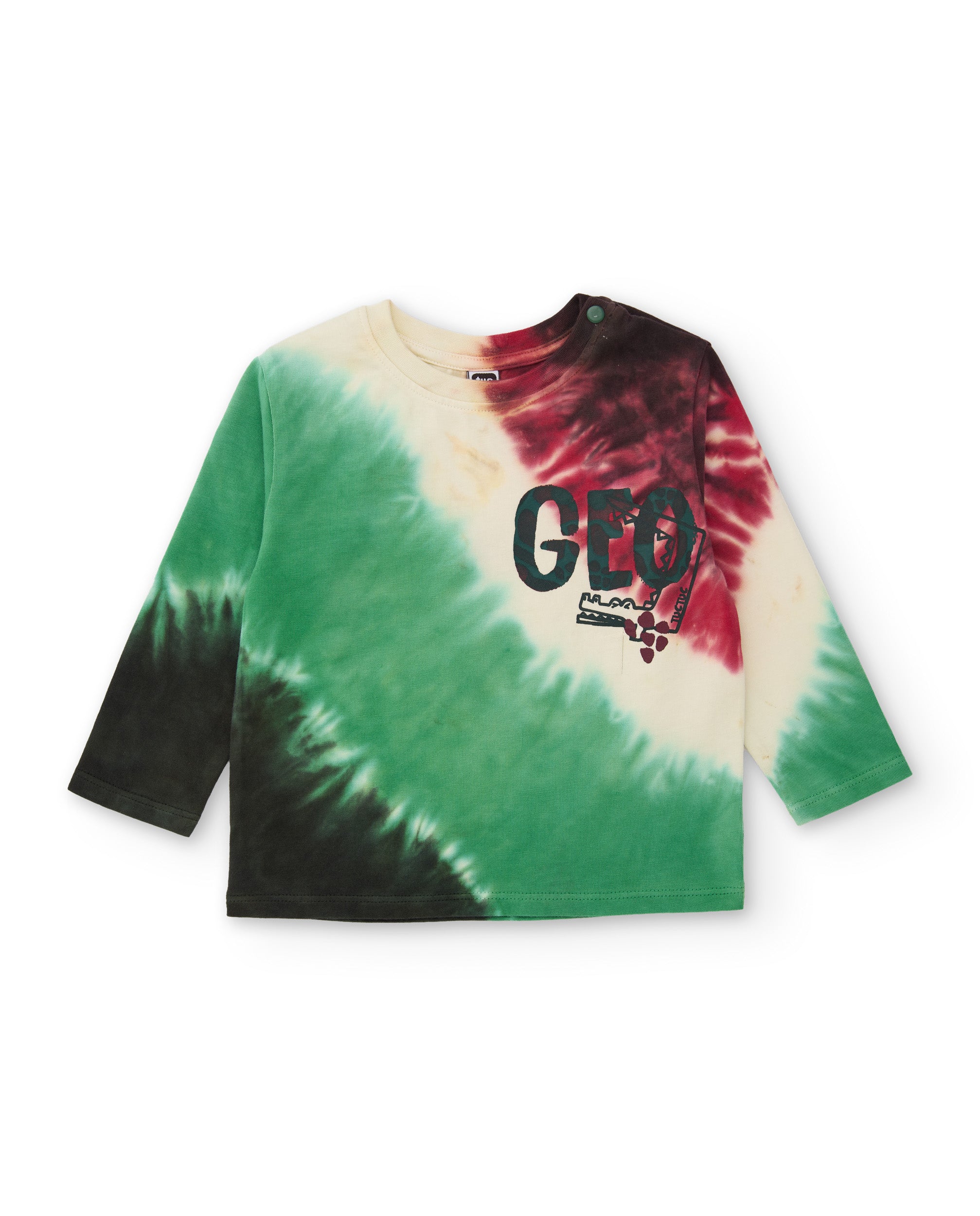TucTuc Magliette Bambino Jersey Verde Cotone Stampa