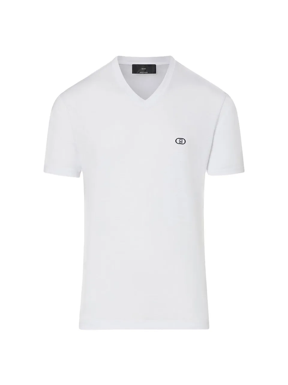 Liu Jo Baby Scollo a V T-Shirt Cotone Comoda