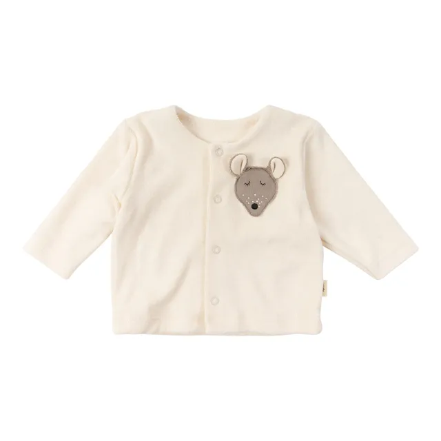 Woolly Organic Embroidered Terry Jacket SS26 giacca spugna