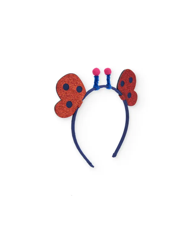TucTuc Accessori Fascia capelli bambina rossa coccinella