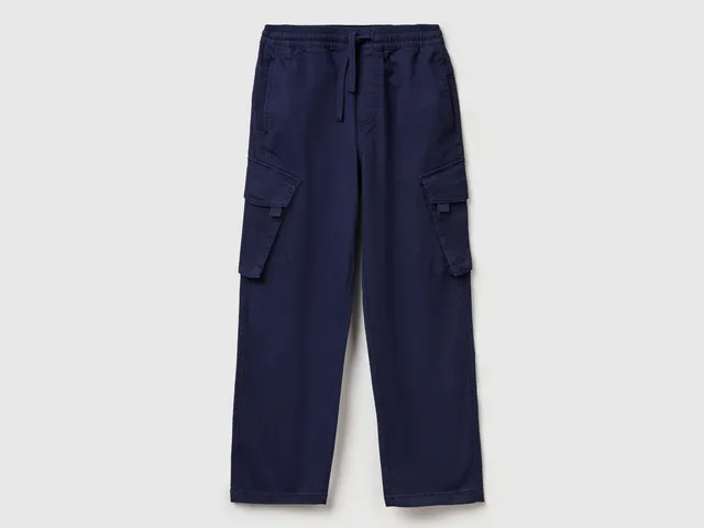 United Colors of Benetton Pantaloni Cargo Cotone Regular taglia M
