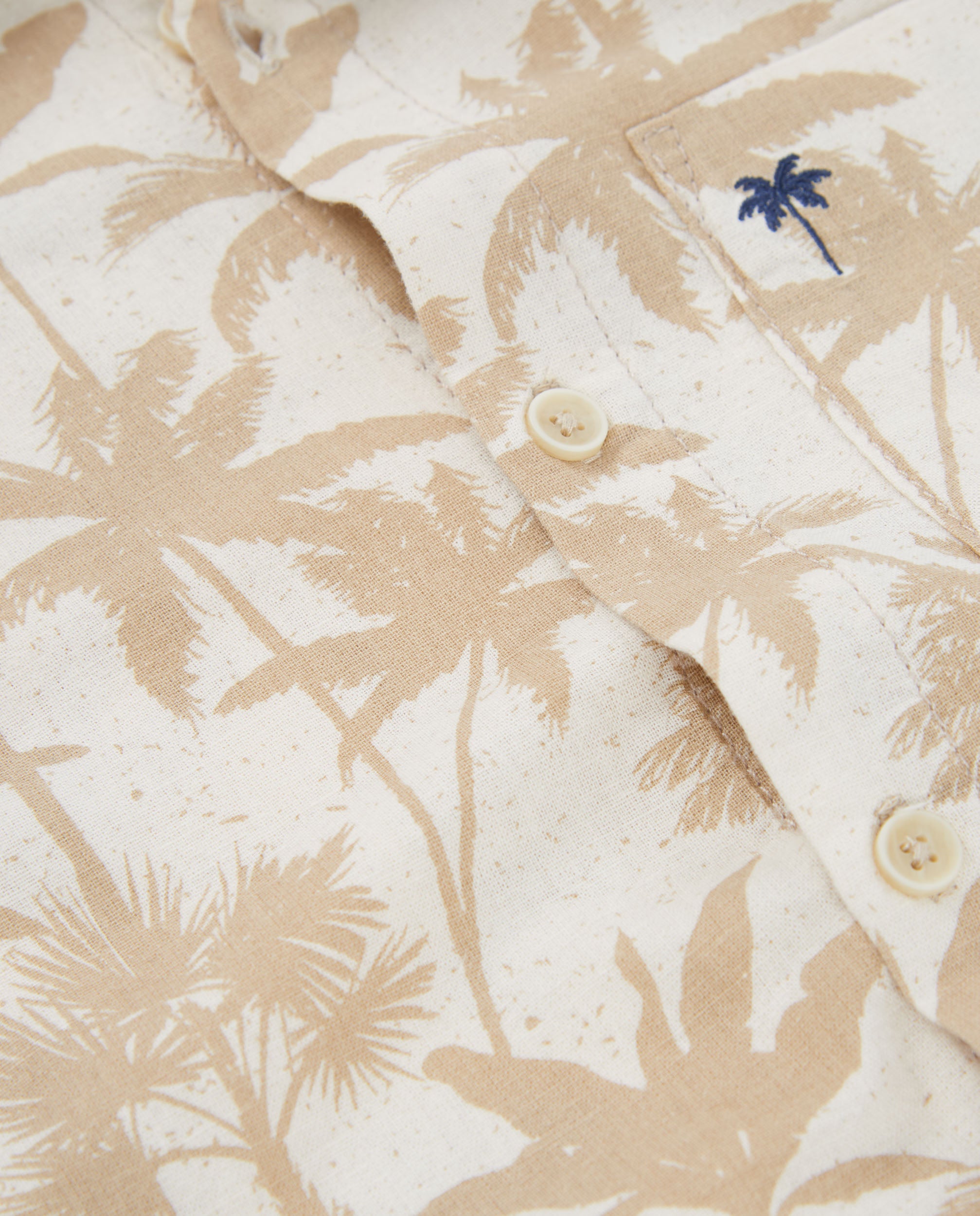 TucTuc Camicette Camicia Palme Beige 4 Anni