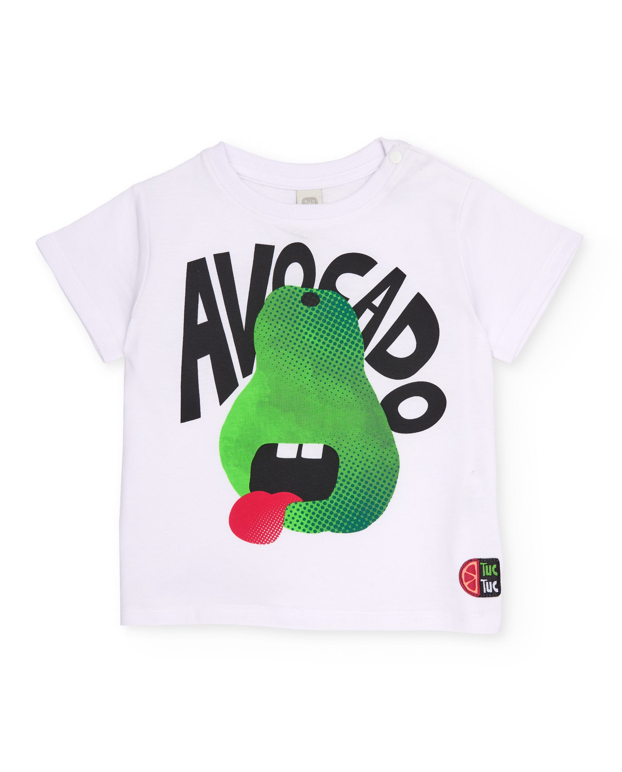 TucTuc Completi Set Cotone Bianco Stampa Avocado