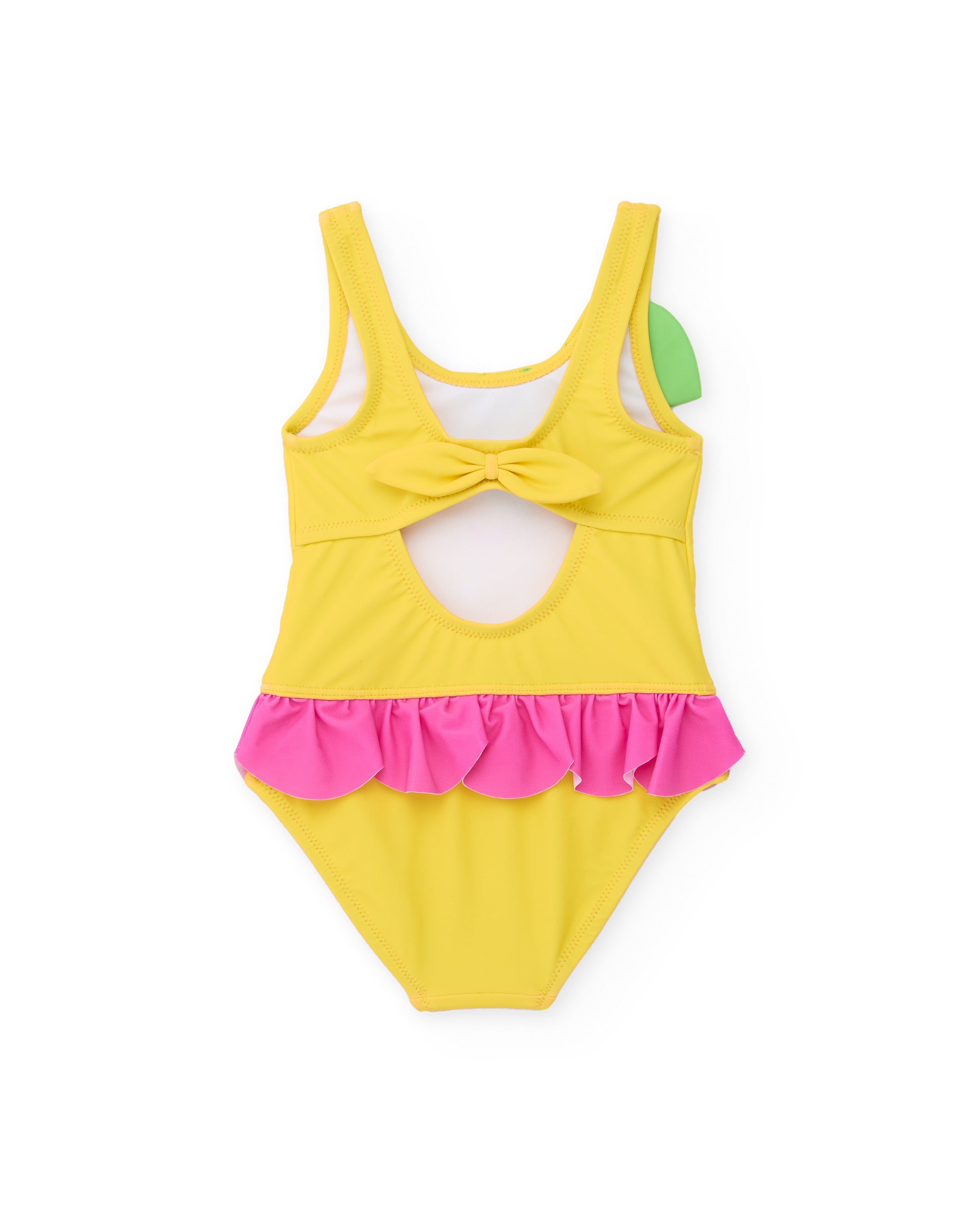 TucTuc Costumi Bagno Costume Bimba Giallo 3 Anni Elastico