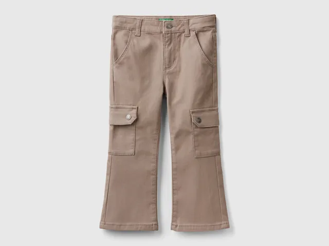United Colors of Benetton cargo cotone elasticizzato taglia 82