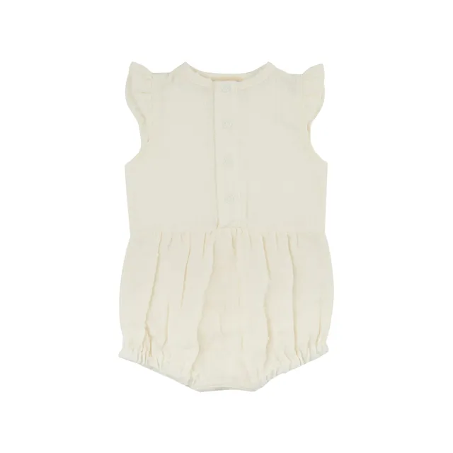 Woolly Organic Baby Rompers Muslin Plumetis pagliaccetto ali cotone