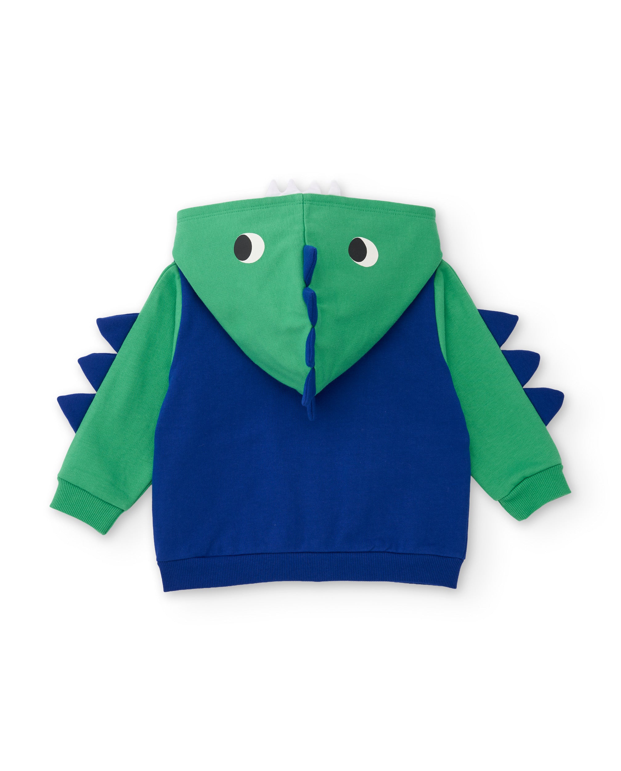 TucTuc Felpe Felpa cappuccio bimbo dinosauro blu