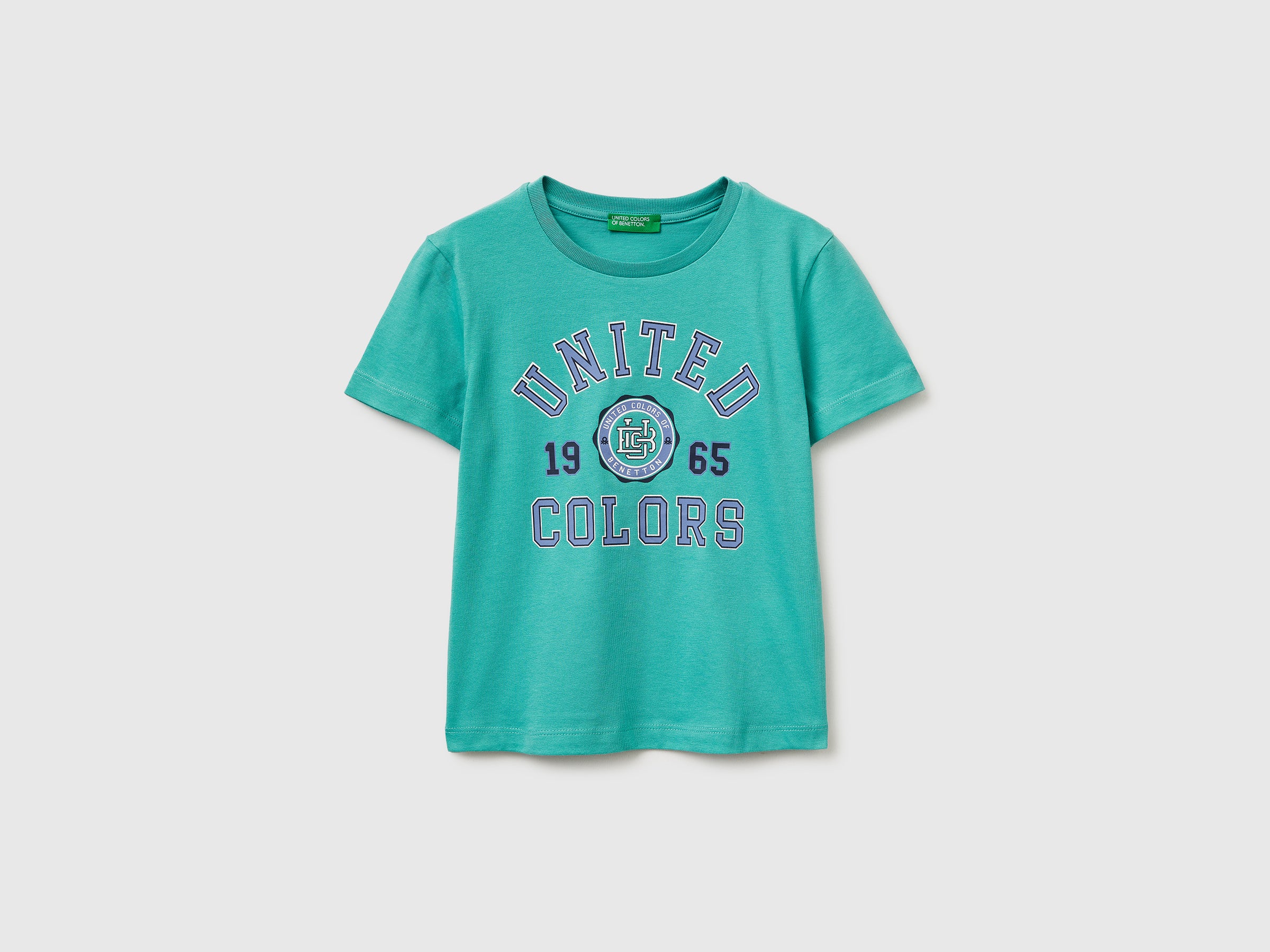 United Colors of Benetton T-Shirts Maglietta logo taglia 104 cotone