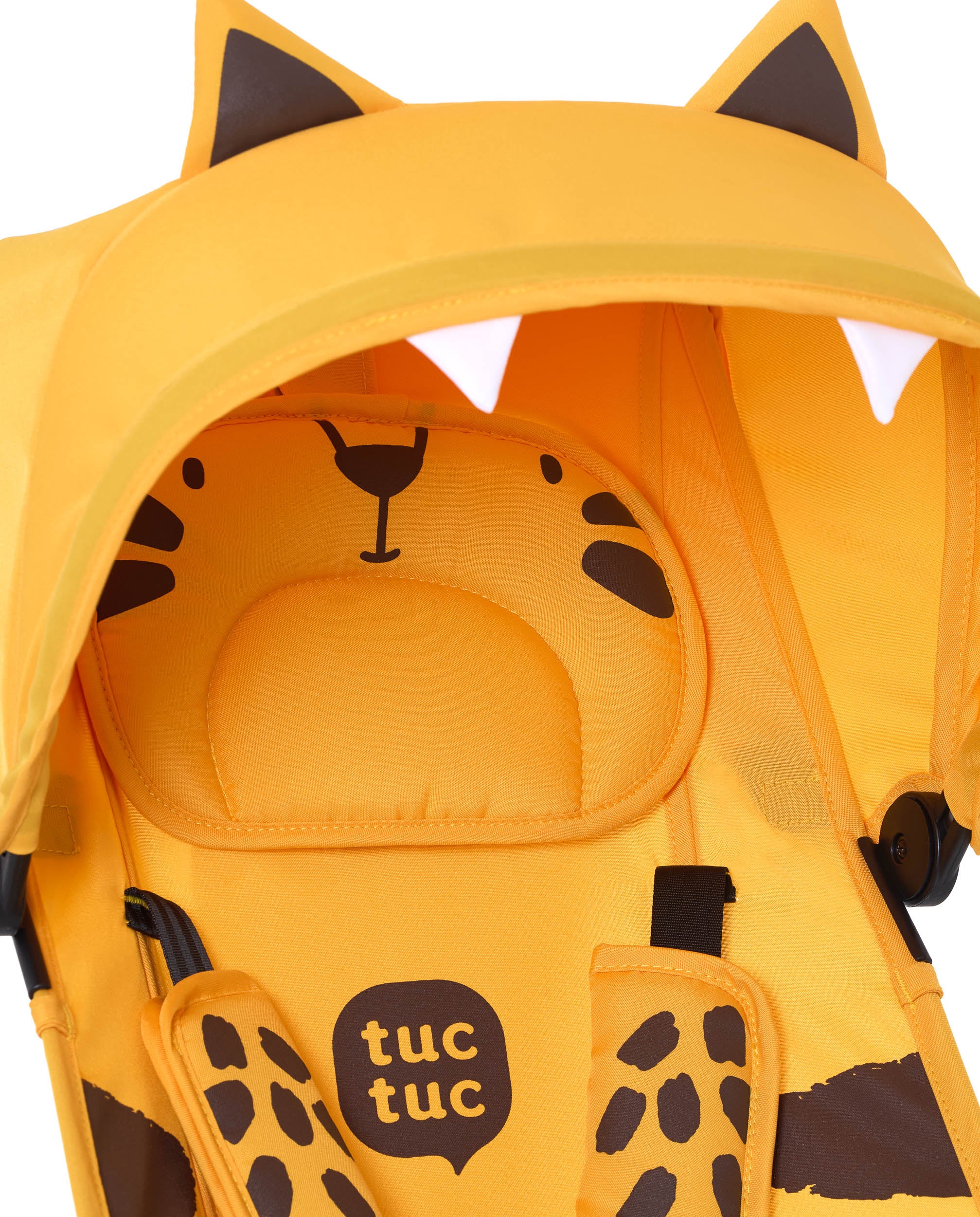 TucTuc Puericultura passeggino leggero arancione tigre pieghevole
