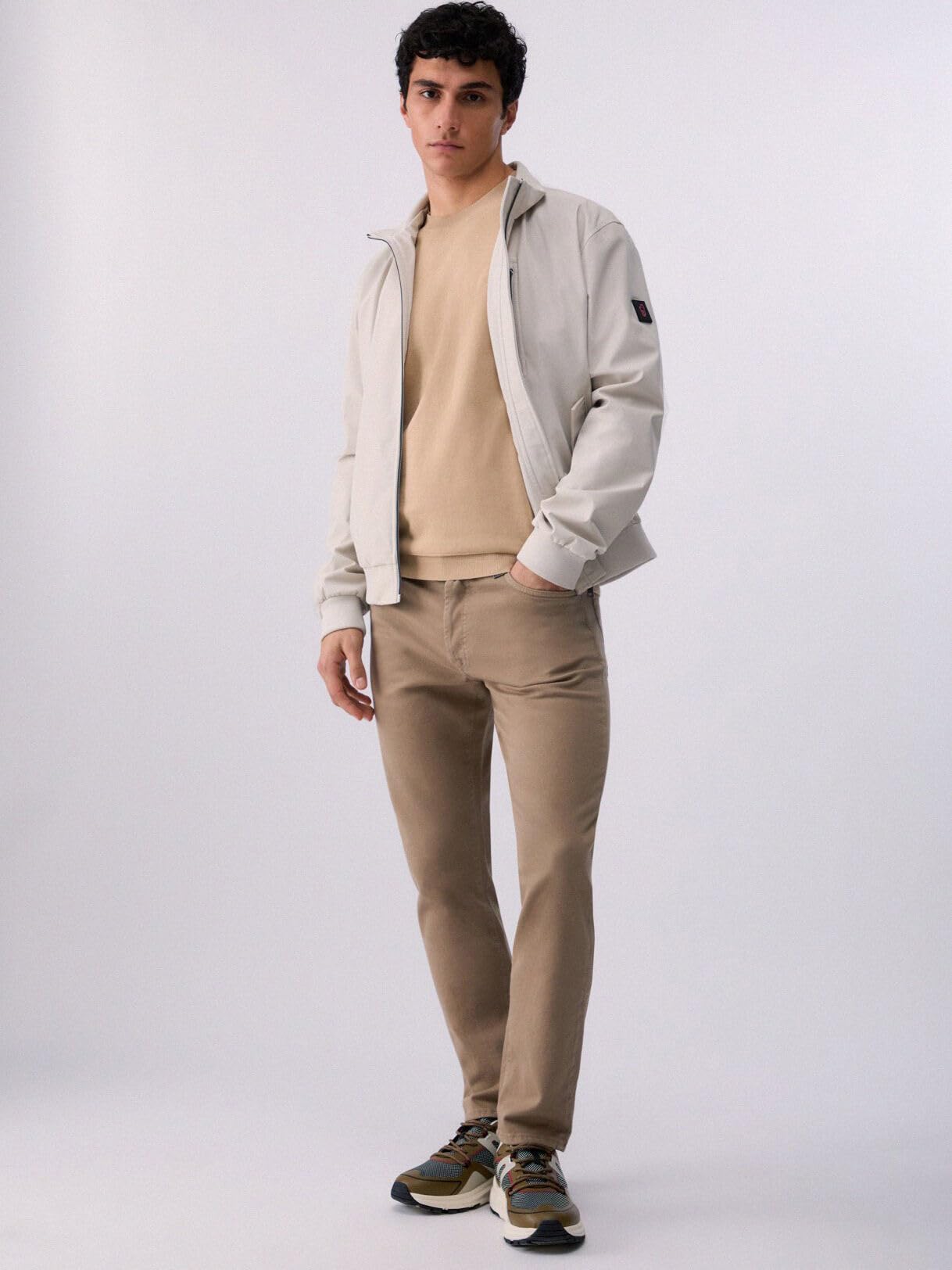 Liu Jo Pantaloni Slim Fit Bambina Beige Taglia 29