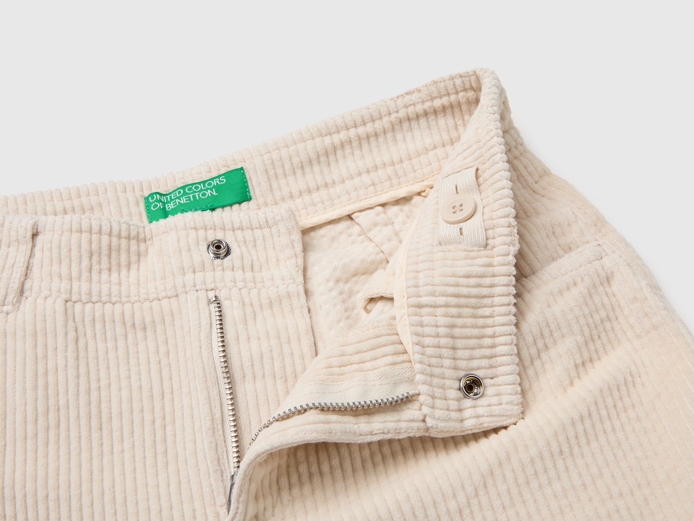 United Colors of Benetton Trousers pantaloni velluto M cotone