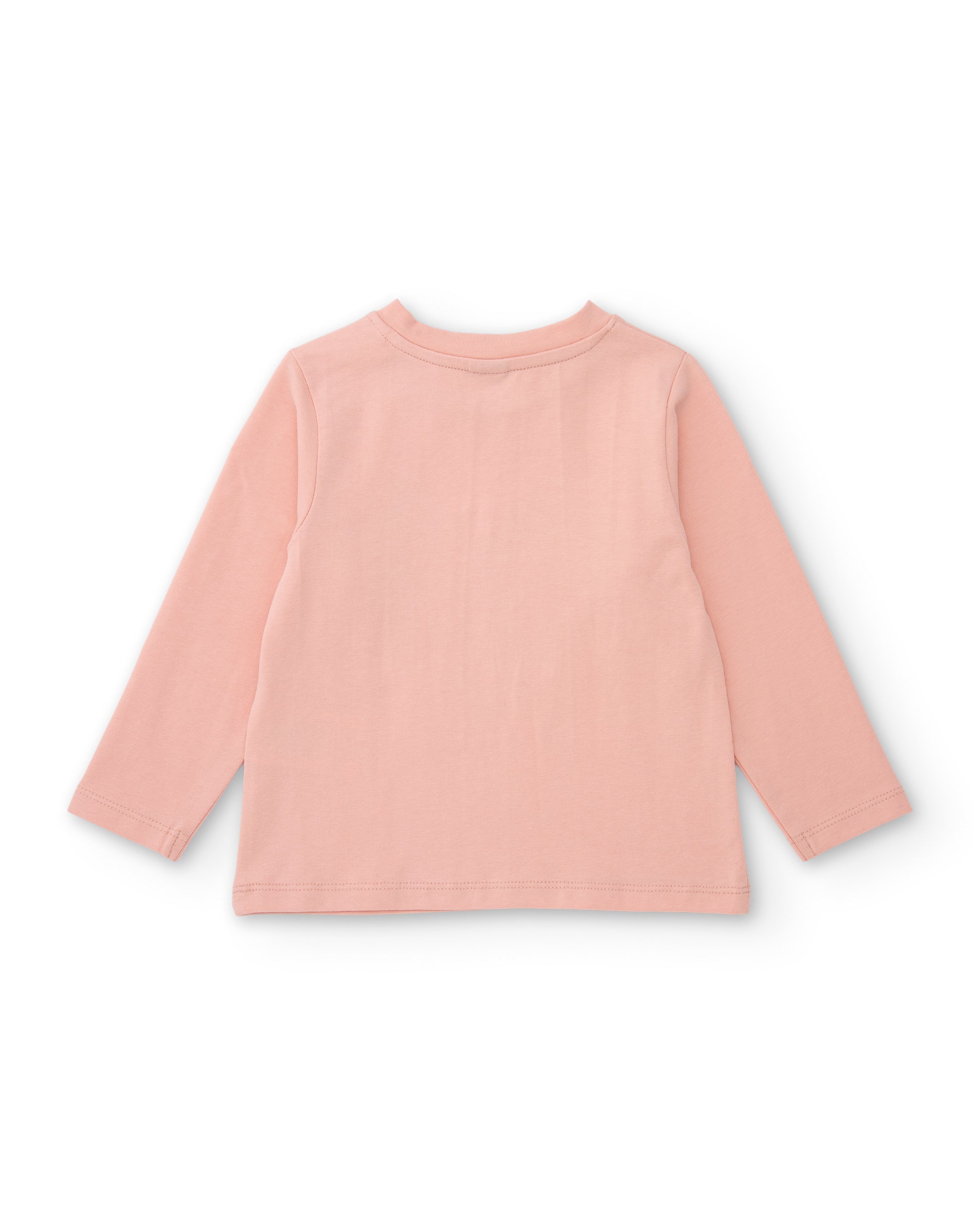 TucTuc Magliette Maglia Bambina Maniche Lunghe Rosa Chiaro