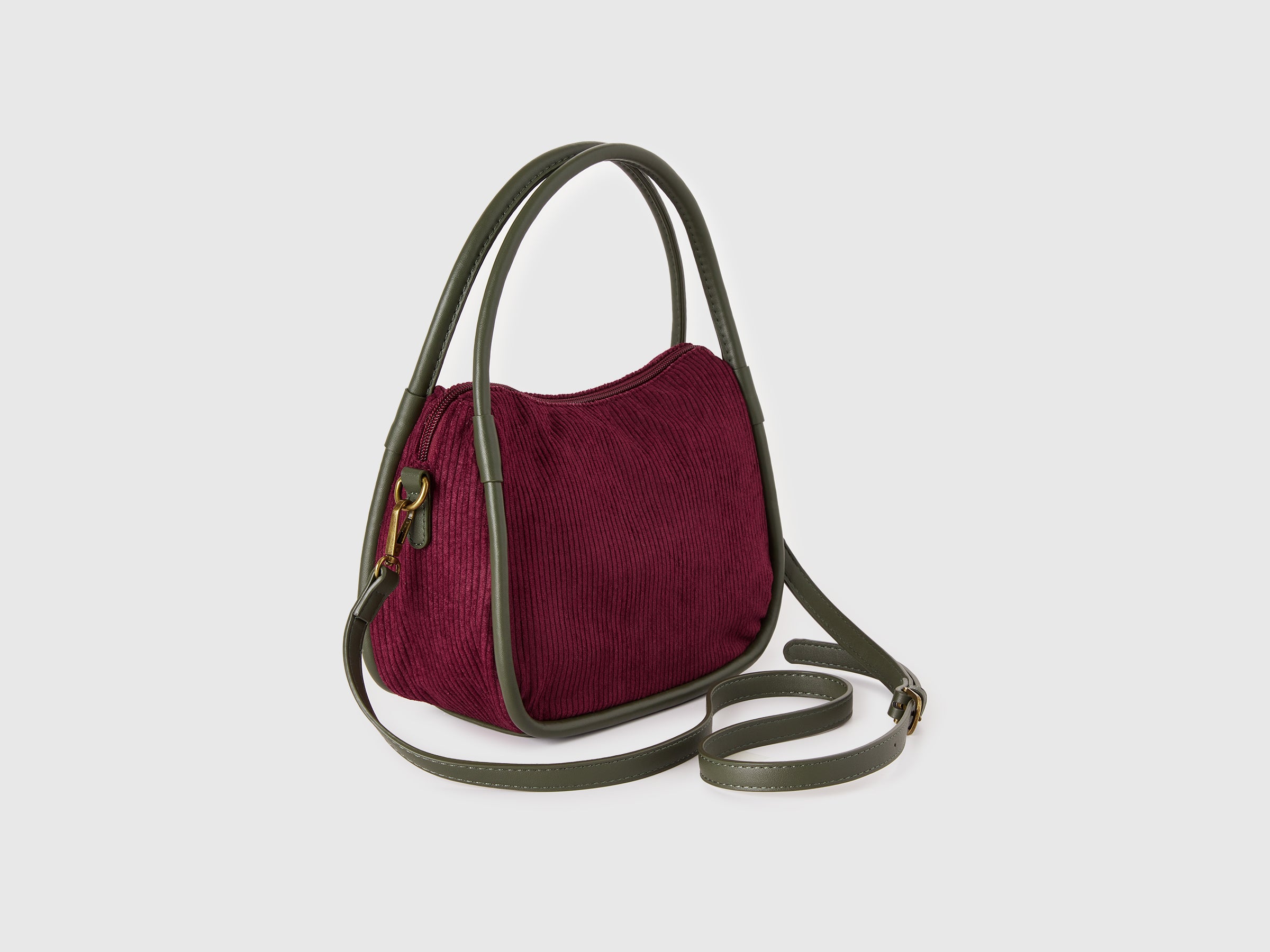 United Colors of Benetton Velvet shoulder bag borsa OS velluto