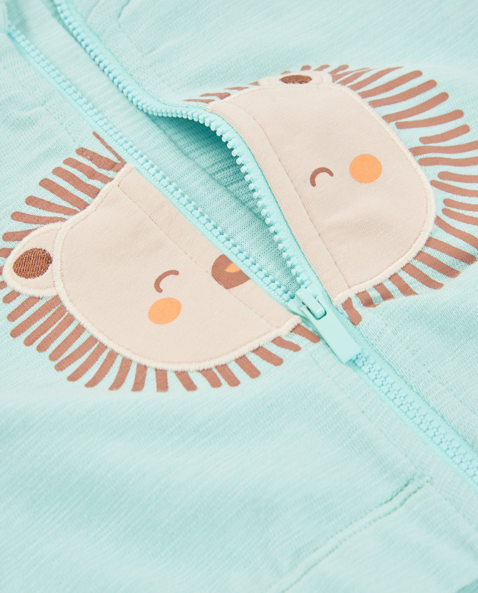 TucTuc Completi Completo neonato 3 pezzi celeste cotone