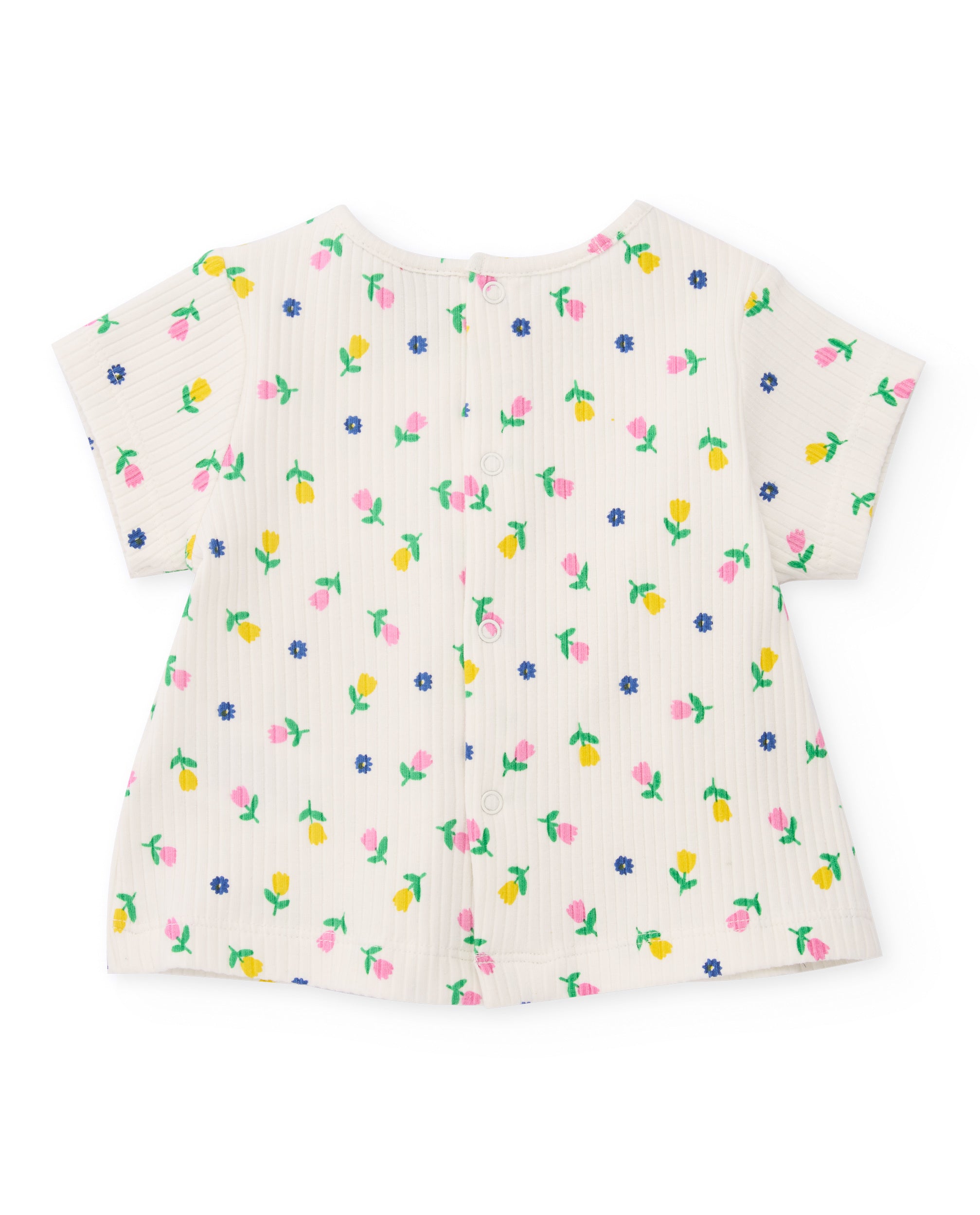 TucTuc Completi completino neonata beige design floreale