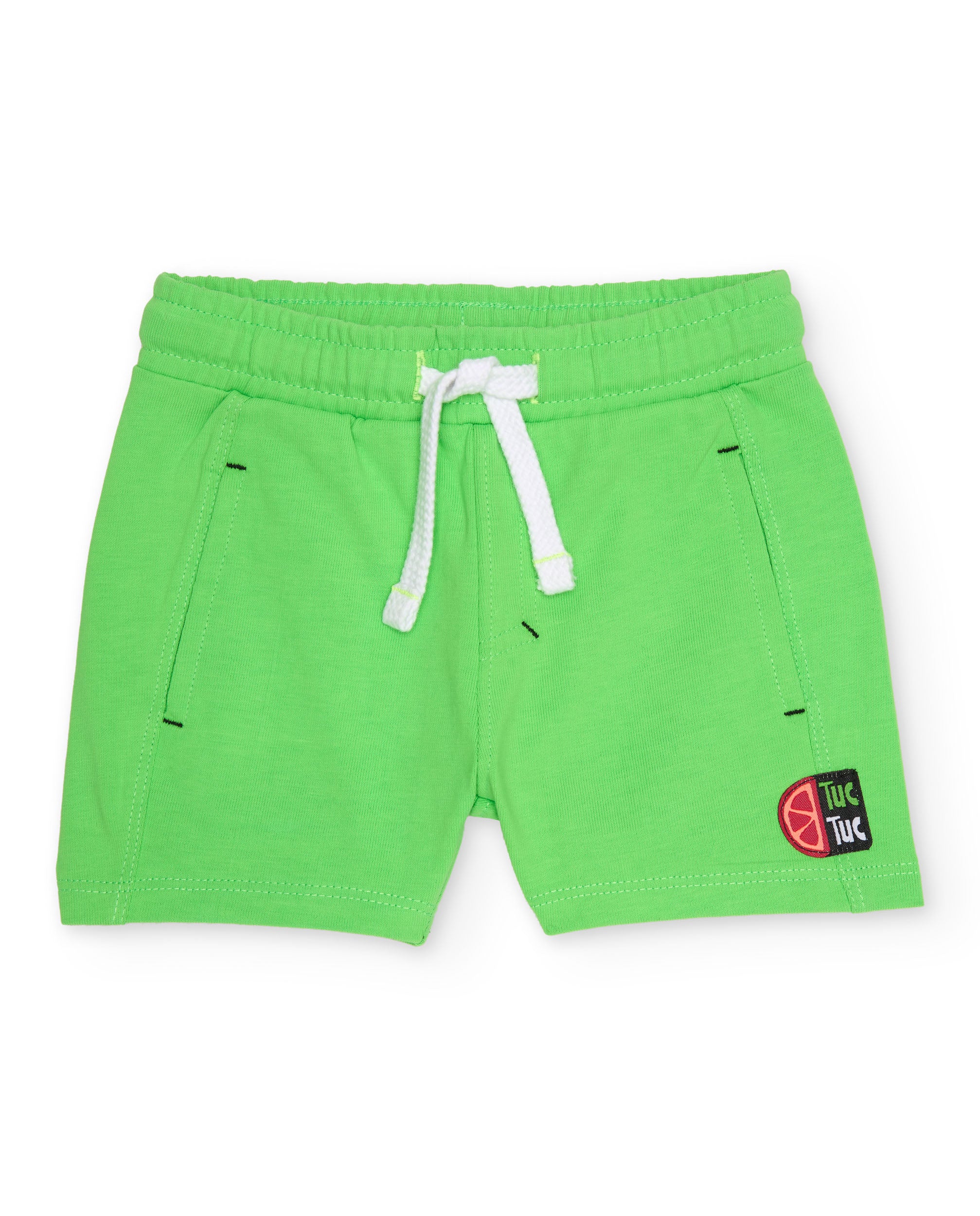 TucTuc Bermuda Bermuda Bimbo Verde Tasche Cotone