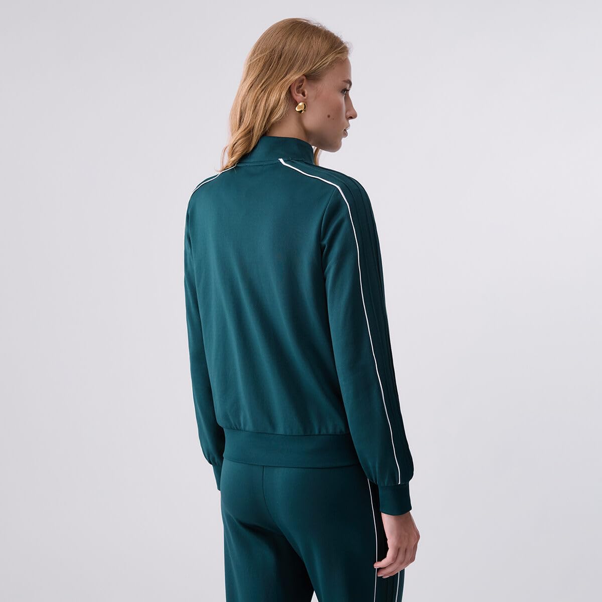 Liu Jo Felpa con Zip felpa taglia L misto cotone