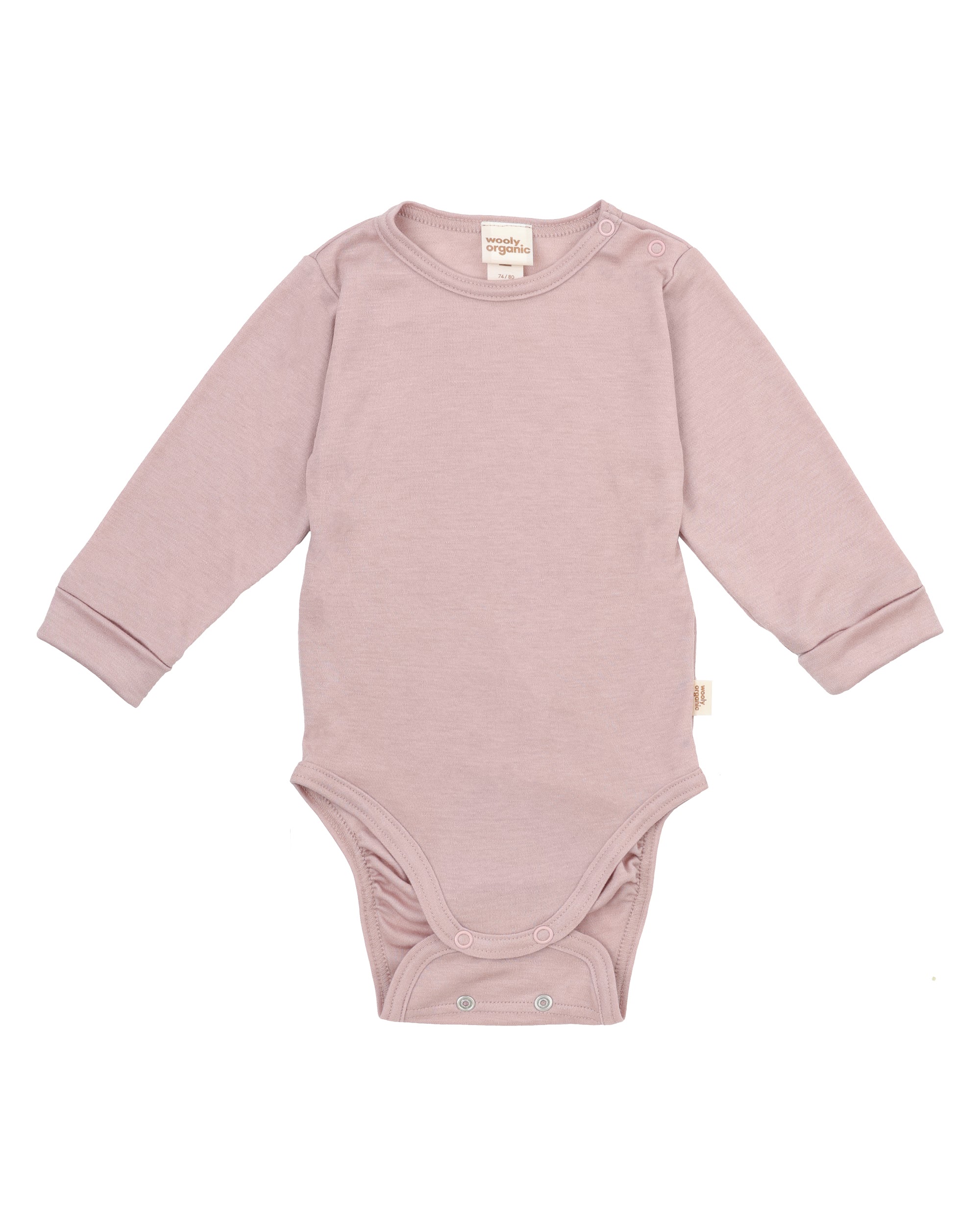 Woolly Organic Lyocell Wool body neonato manica lunga
