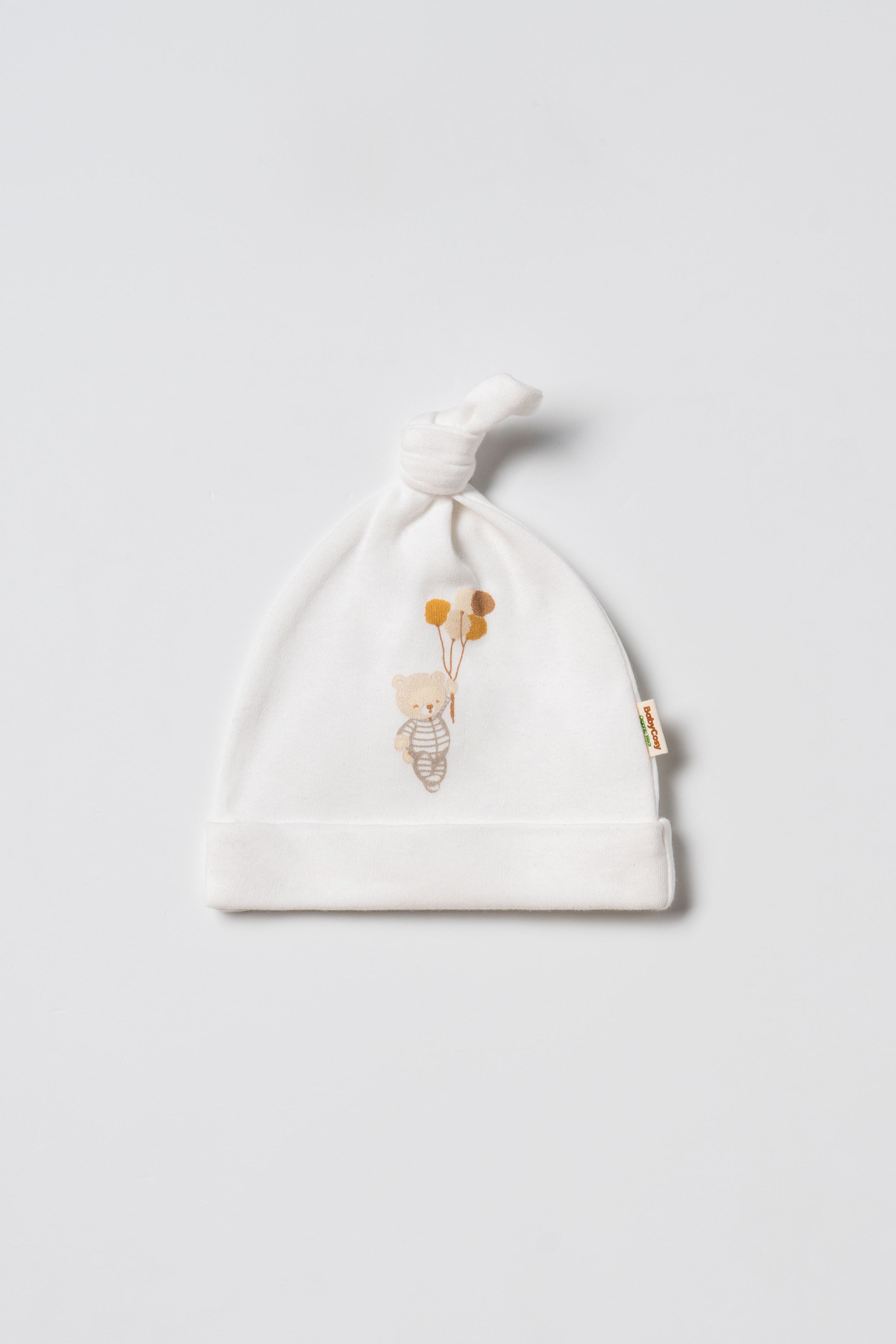 Babycosy Organic Set 3 Cappellini Nodo Cotone Bio