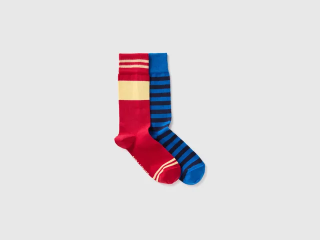 United Colors of Benetton Accessories Calzini cotone 36-41 x2