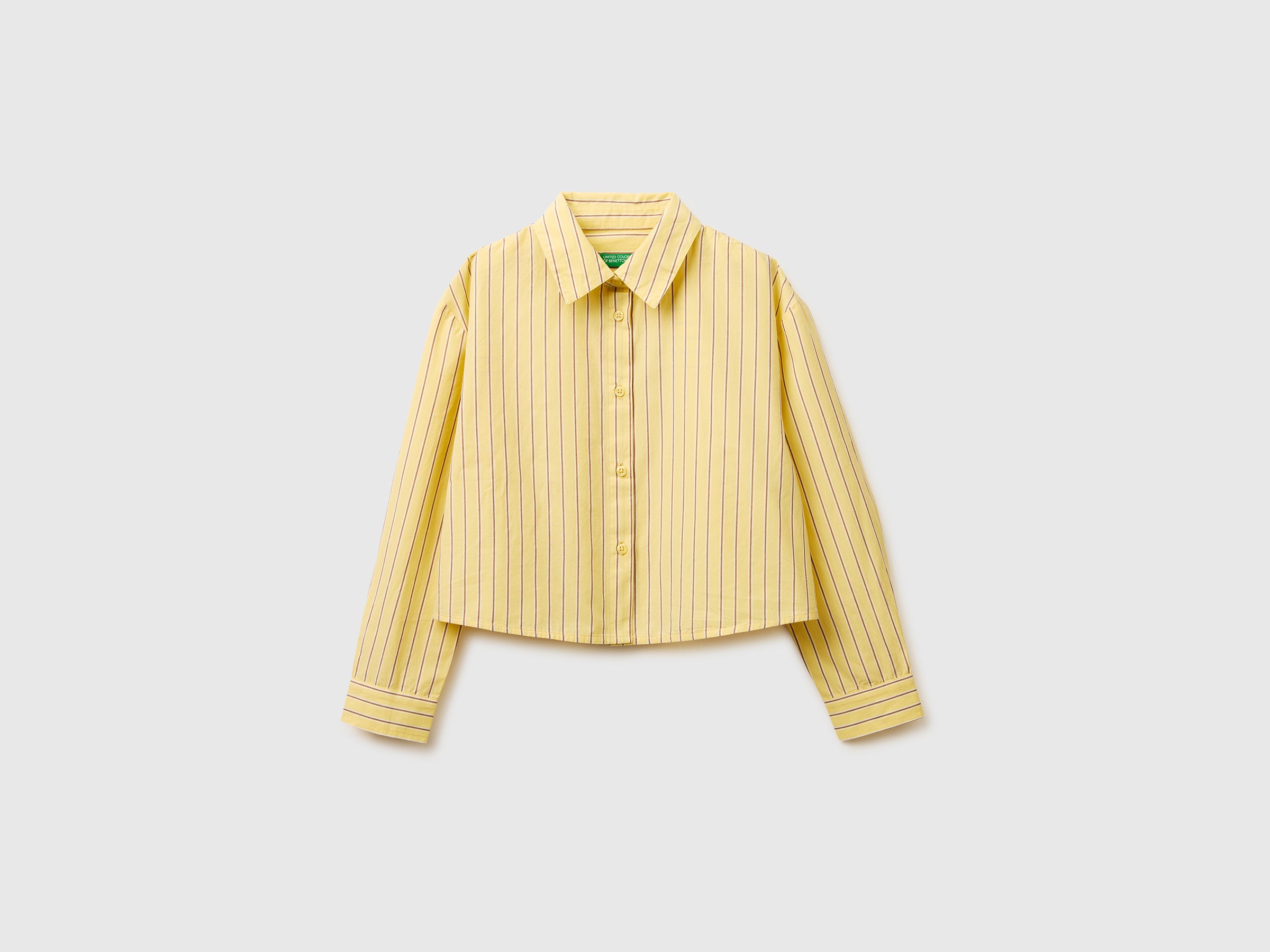 United Colors of Benetton camicia righe boxy fit cotone M