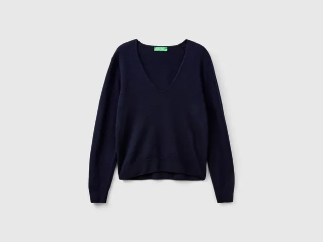 United Colors of Benetton Sweaters and Jumpers maglione lana merino M