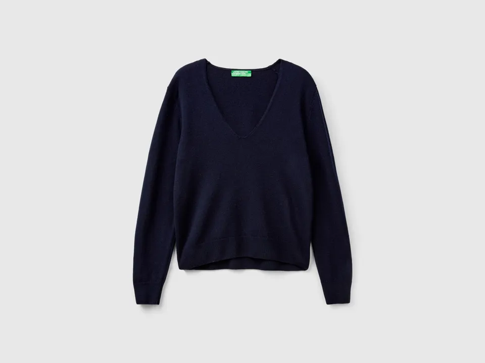 United Colors of Benetton Sweaters and Jumpers maglione lana merino M