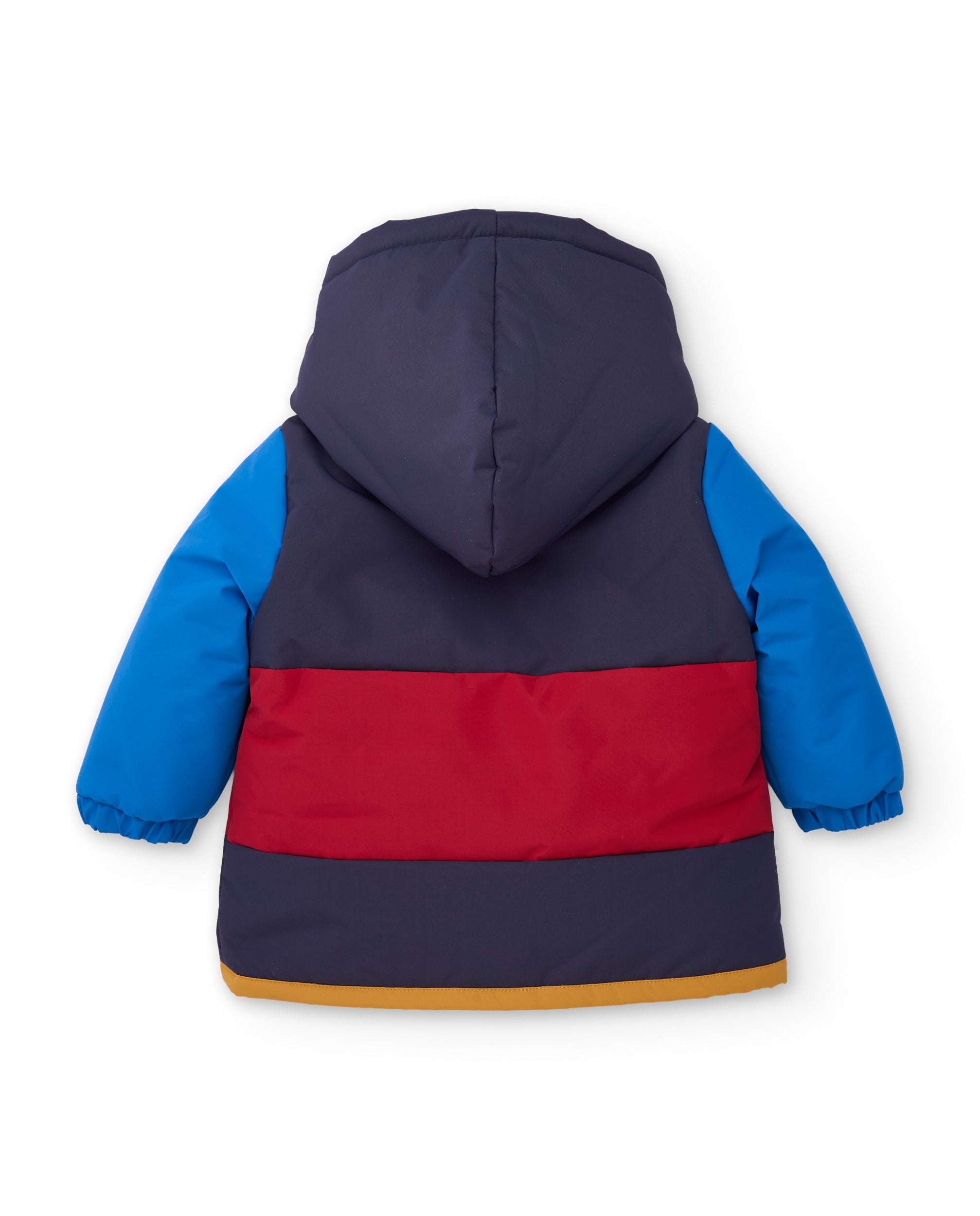 TucTuc Cappotti cappotto blu impermeabile cappuccio bimbo
