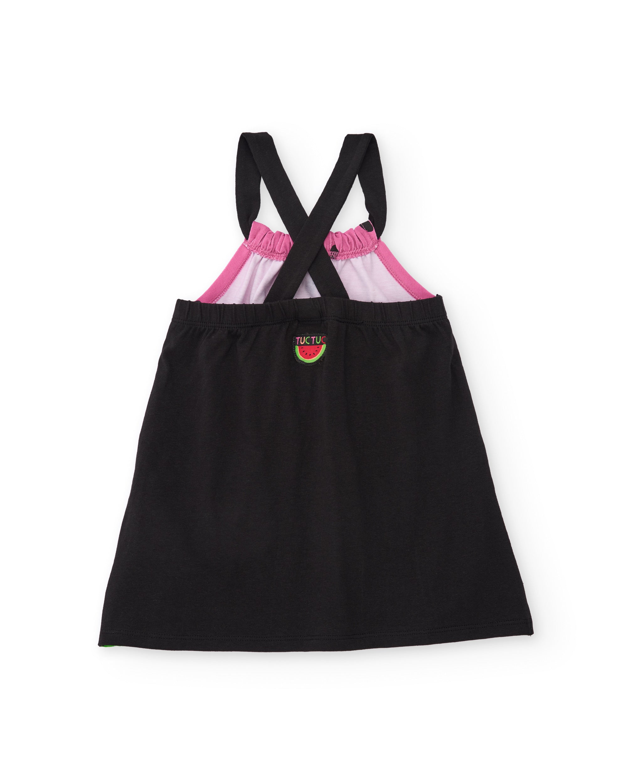 TucTuc Vestiti Vestito Bambina Rosa Stampa Anguria