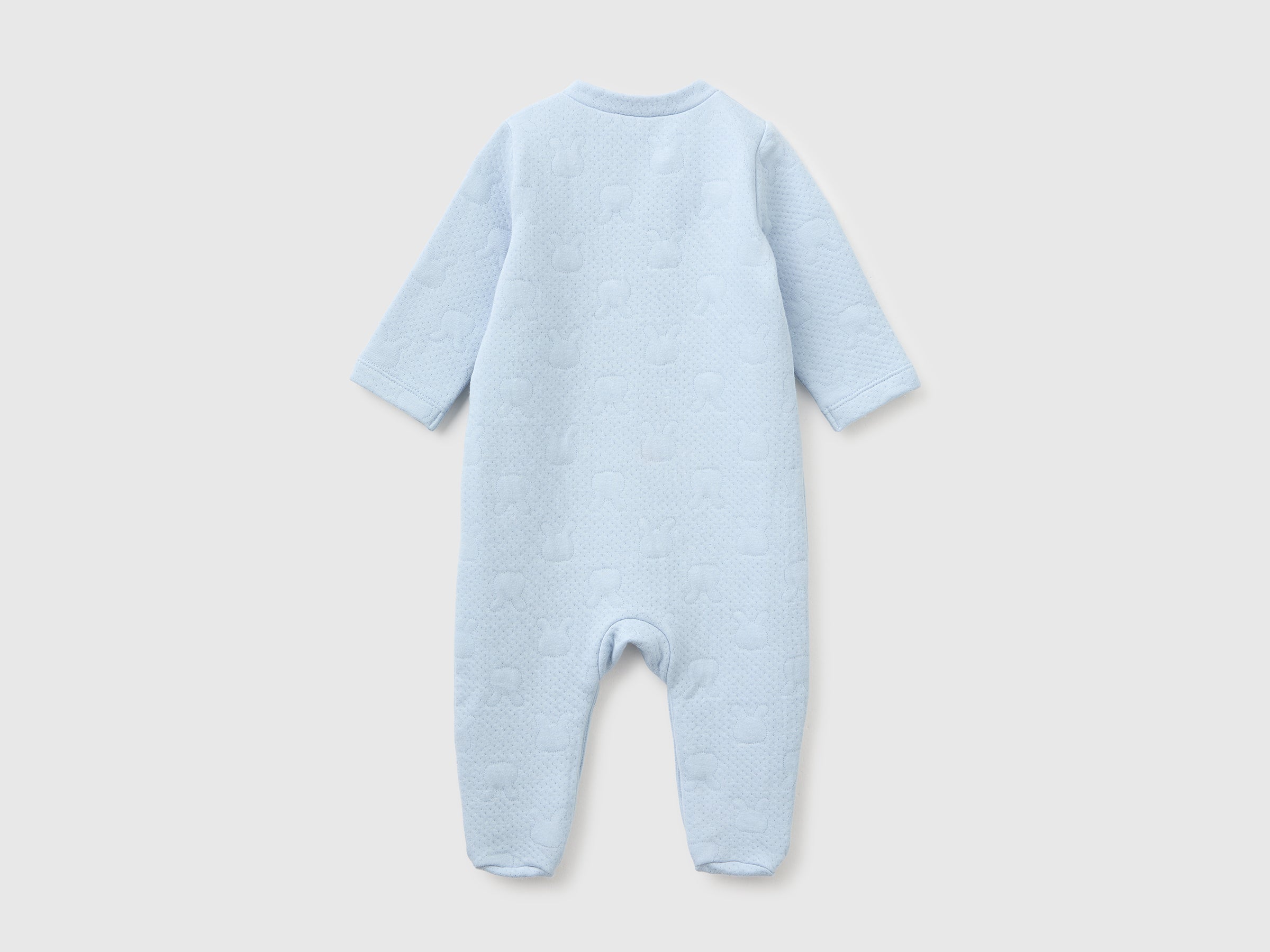 Benetton Bodysuits pagliaccetto jacquard coniglio cotone