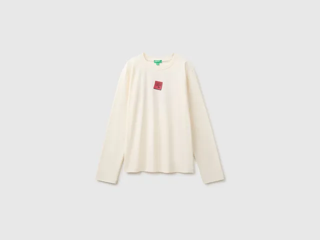 United Colors of Benetton Embroidery T-Shirt maglietta L