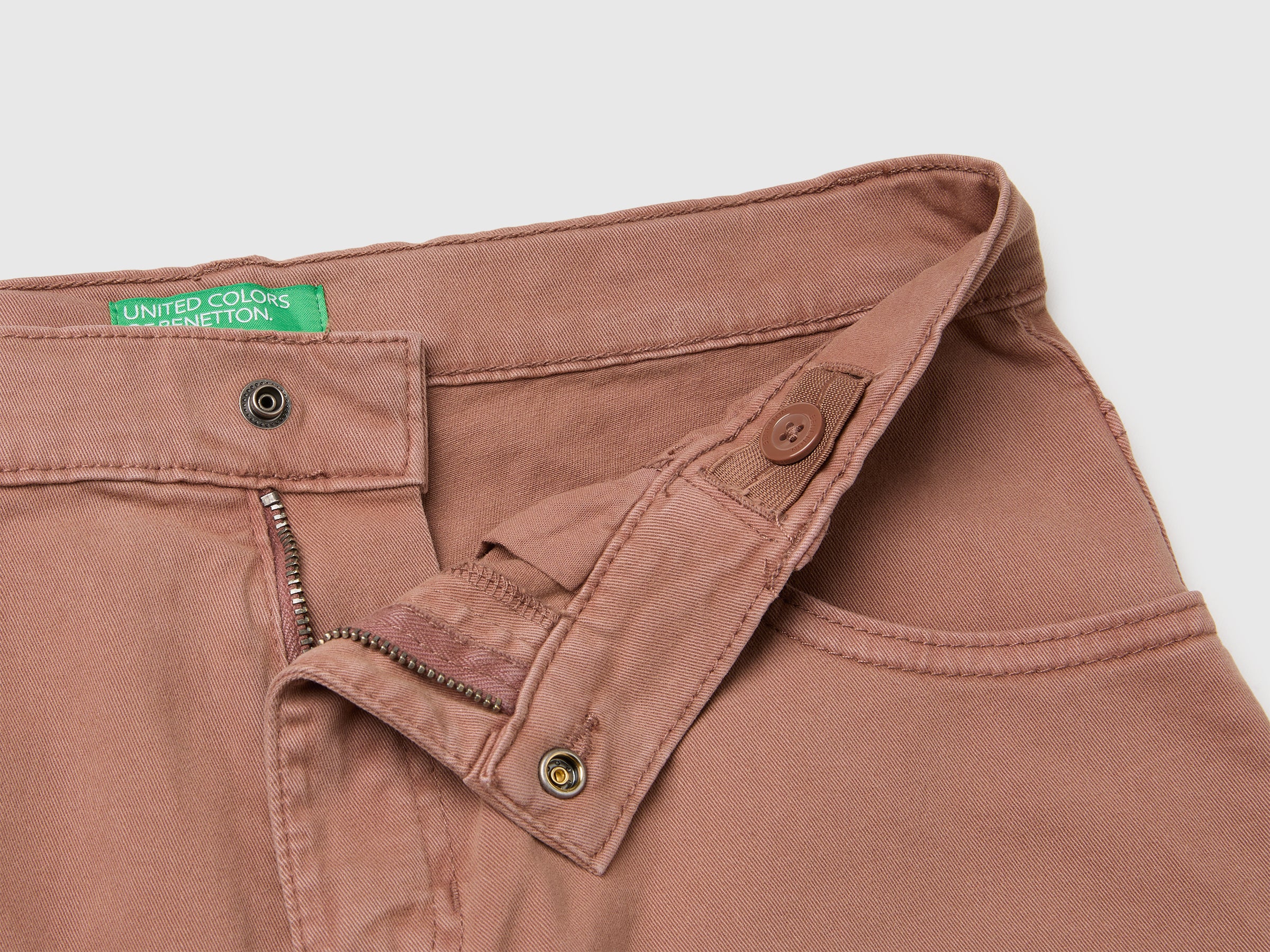 United Colors of Benetton Trousers pantaloni cotone elasticizzato
