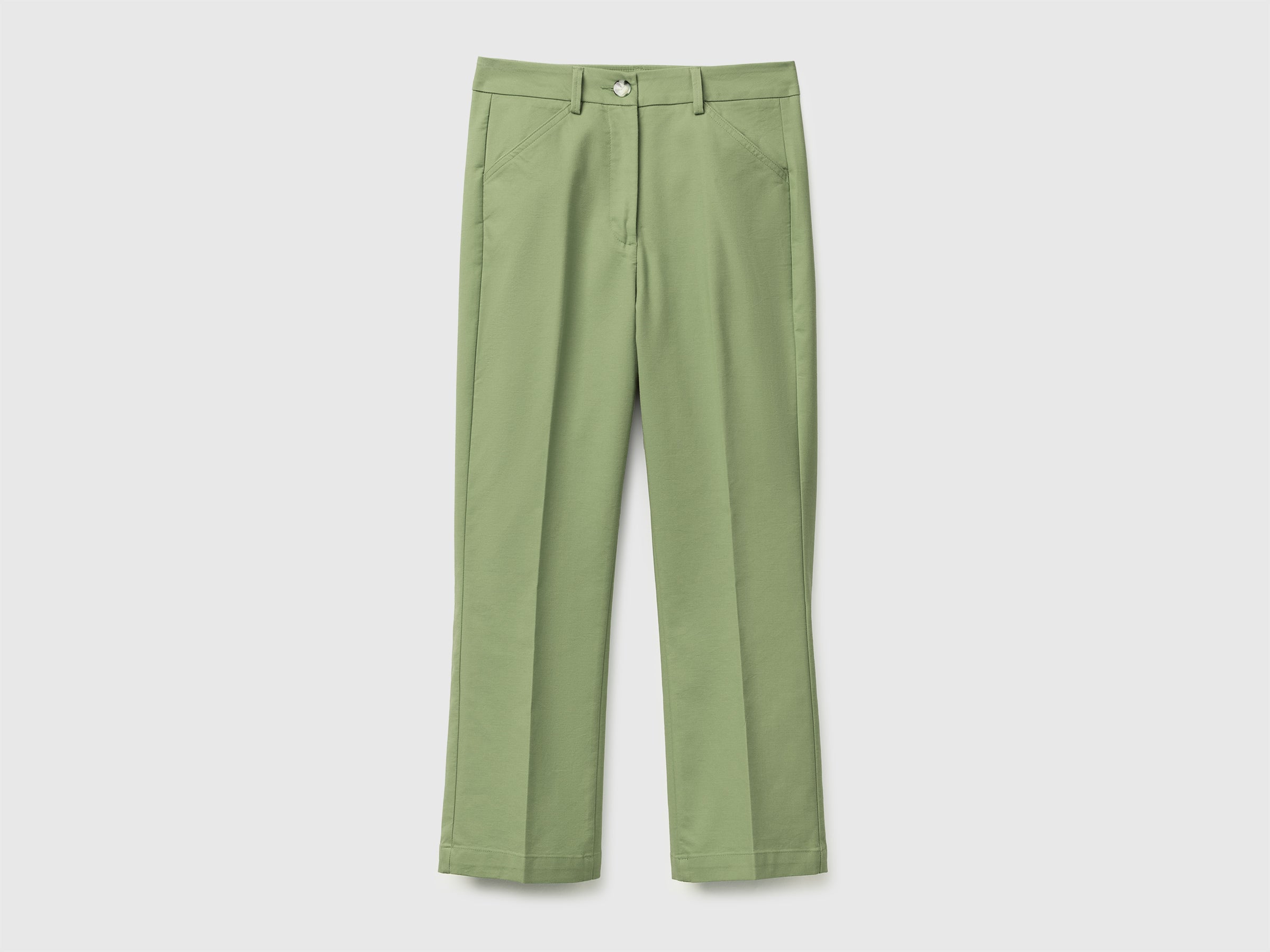 United Colors of Benetton pantaloni trombetta cotone taglia 40