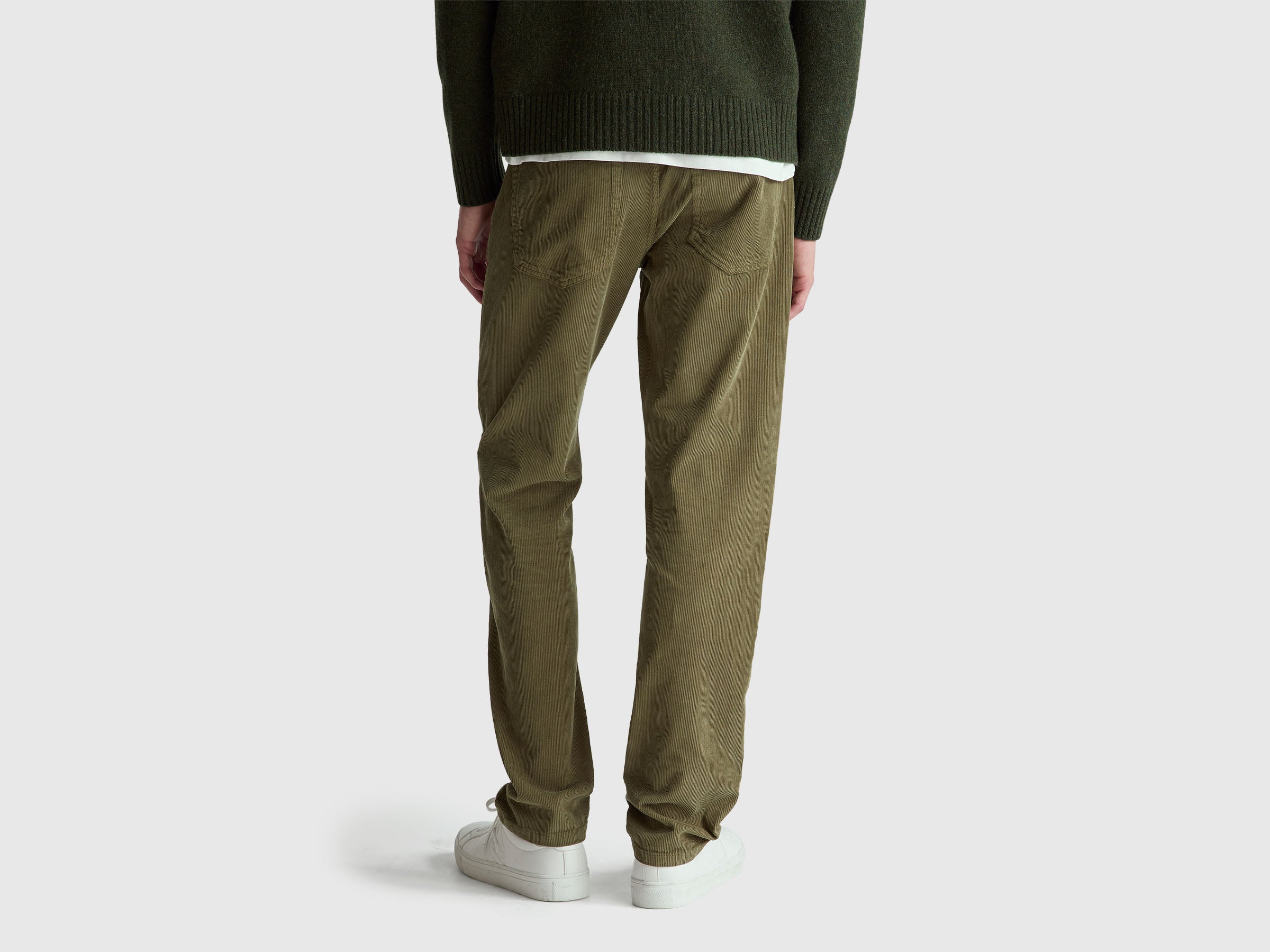 United Colors of Benetton Trousers Pantaloni Velluto Cotone