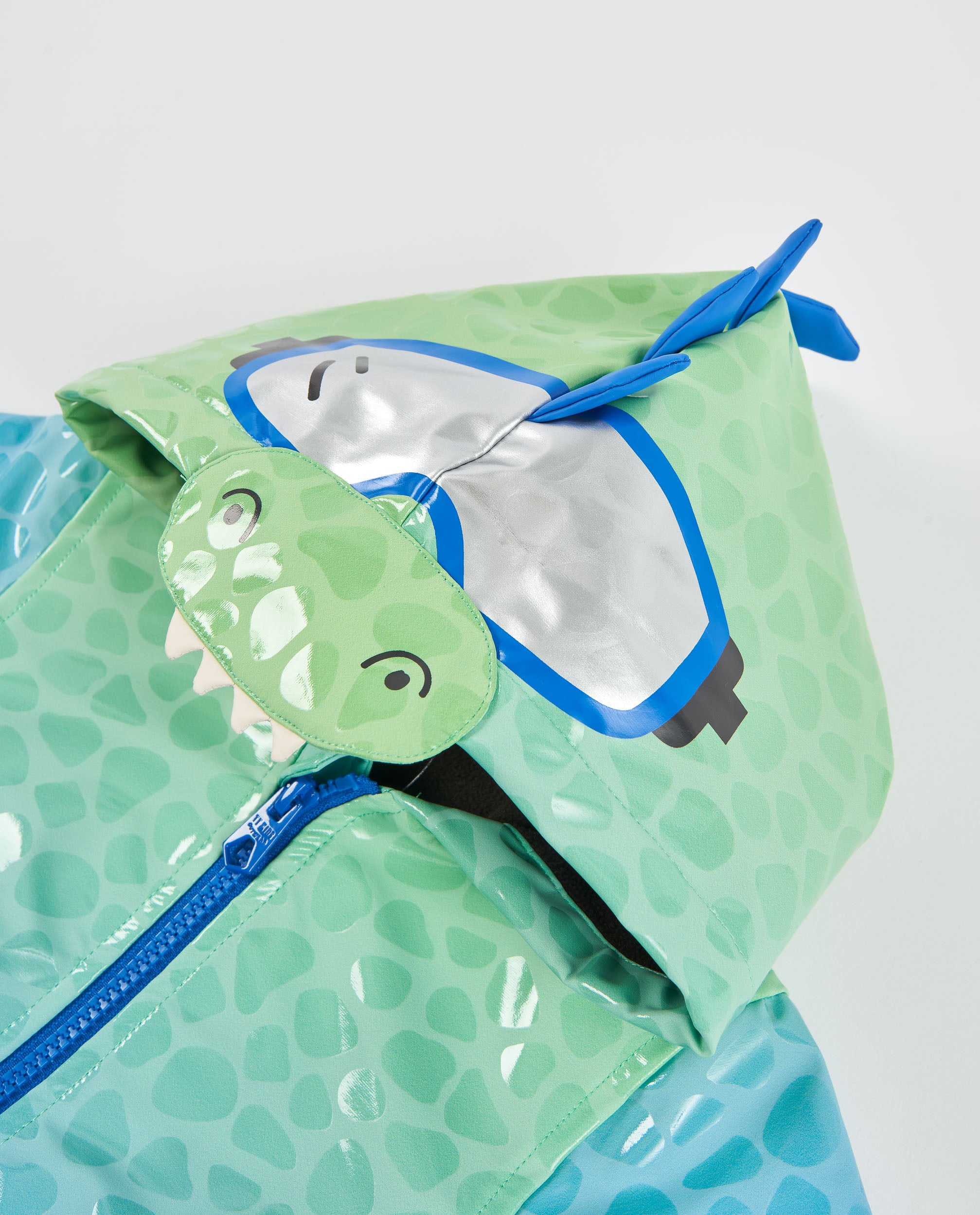 TucTuc Cappotti Impermeabile bambino blu coccodrillo