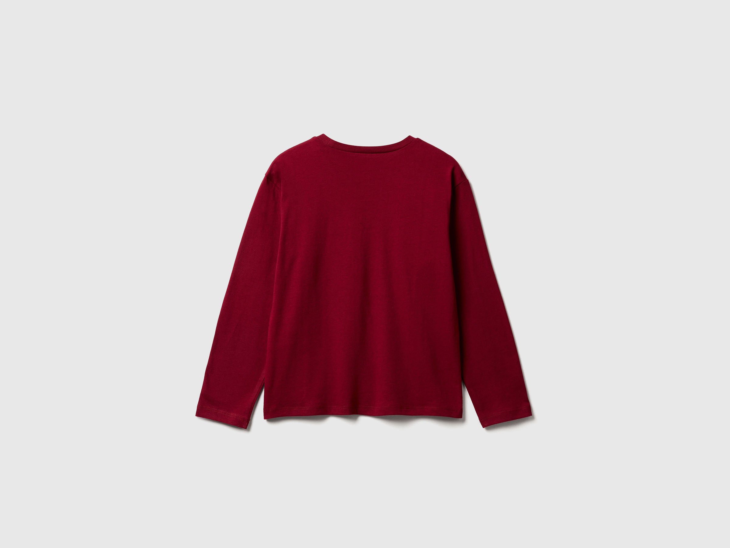 United Colors of Benetton T-shirt Print maglietta maniche lunghe cotone