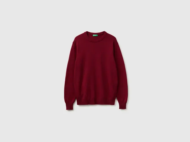 United Colors of Benetton Maglione Girocollo Lana e Cashmere Taglia M