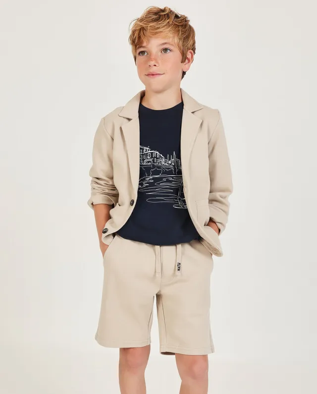 TucTuc Maglioni Blazer bambino revers beige elegante