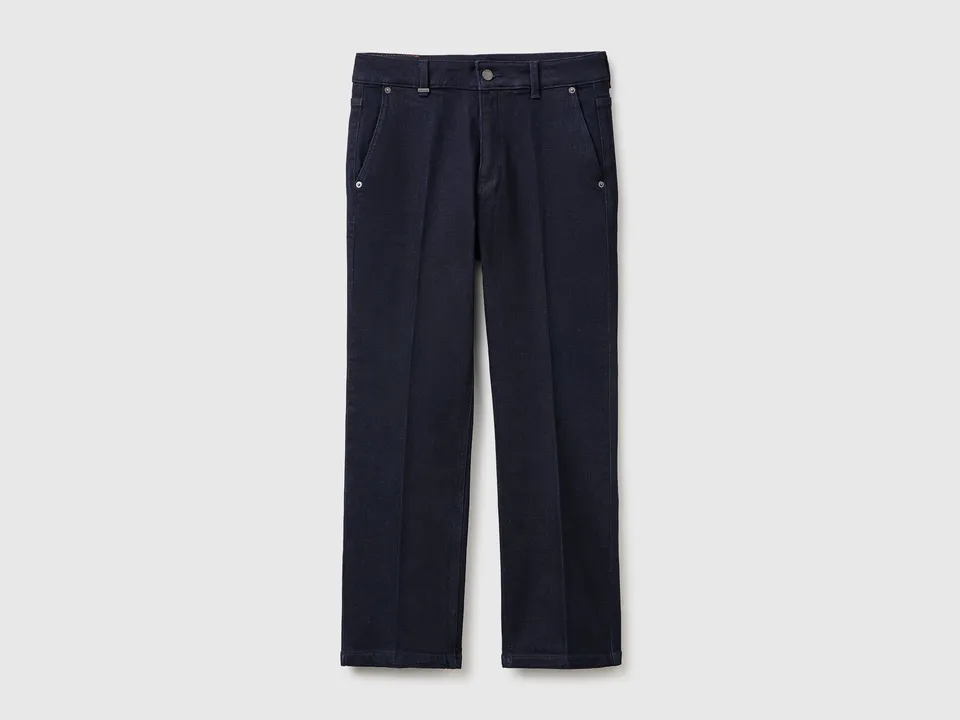 United Colors of Benetton Jeans Trombetta Denim Cotone Donna
