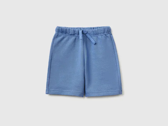 United Colors of Benetton bermuda felpa cotone biologico 90