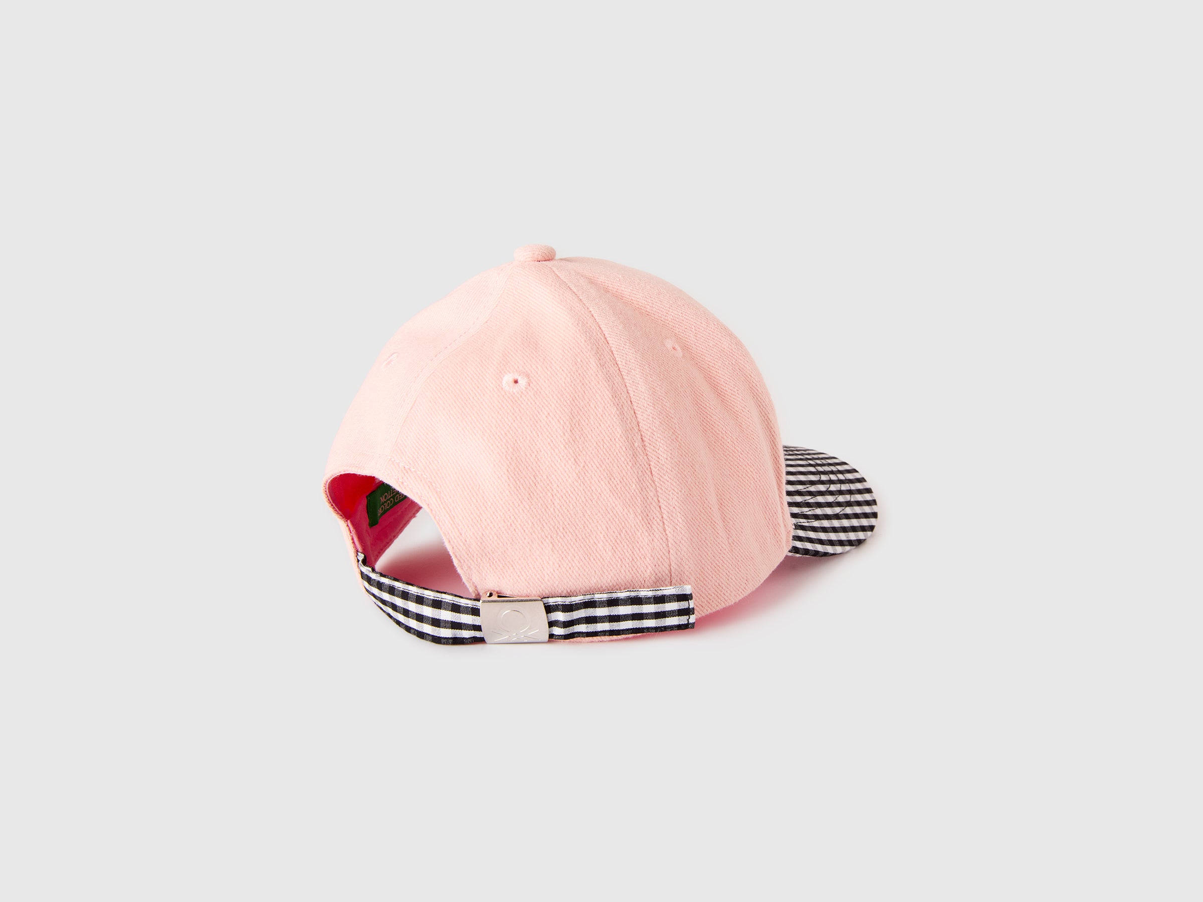 United Colors of Benetton cappello baseball cotone pera