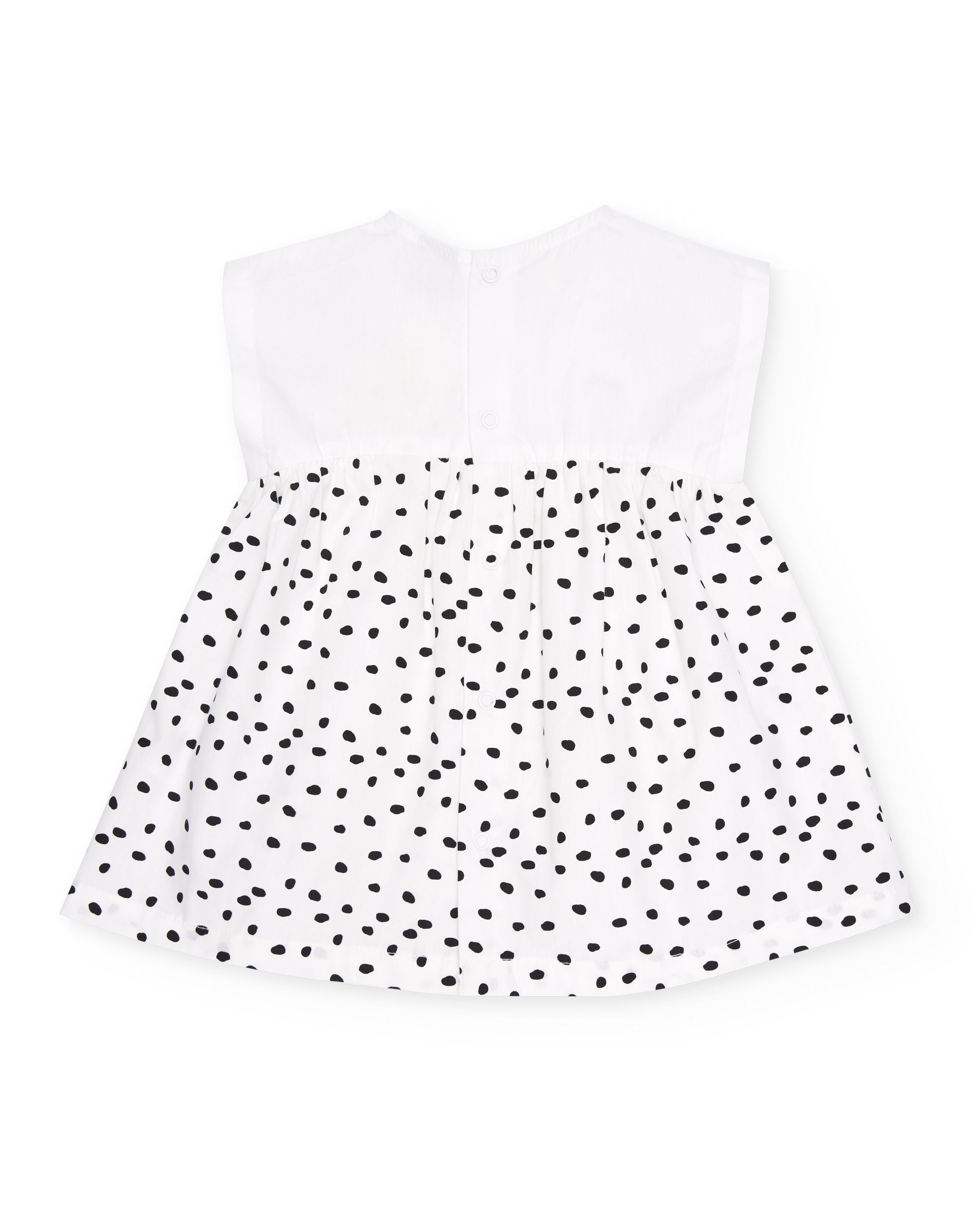 TucTuc Vestiti Vestito Bianco Macchie 0-24 Mesi