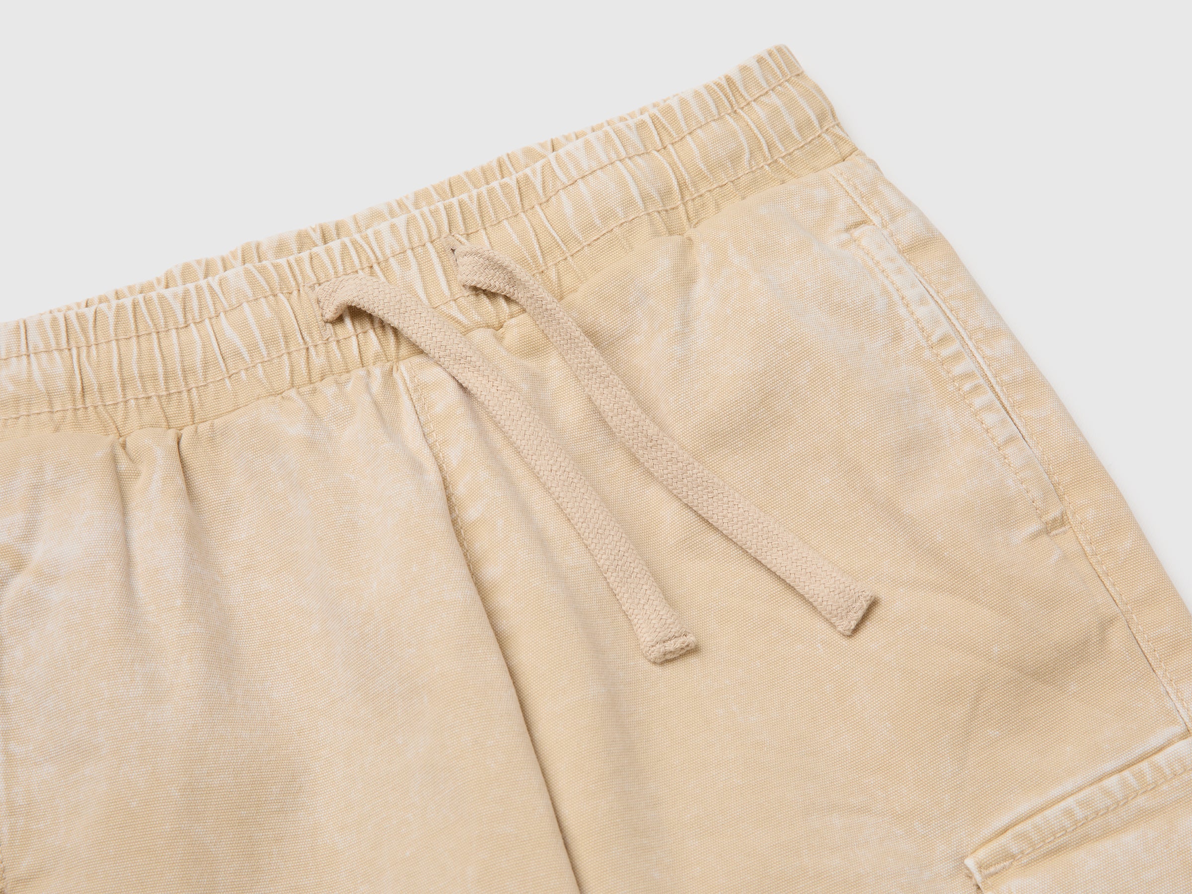 Benetton Trousers cargo tela cotone 98 tasconi