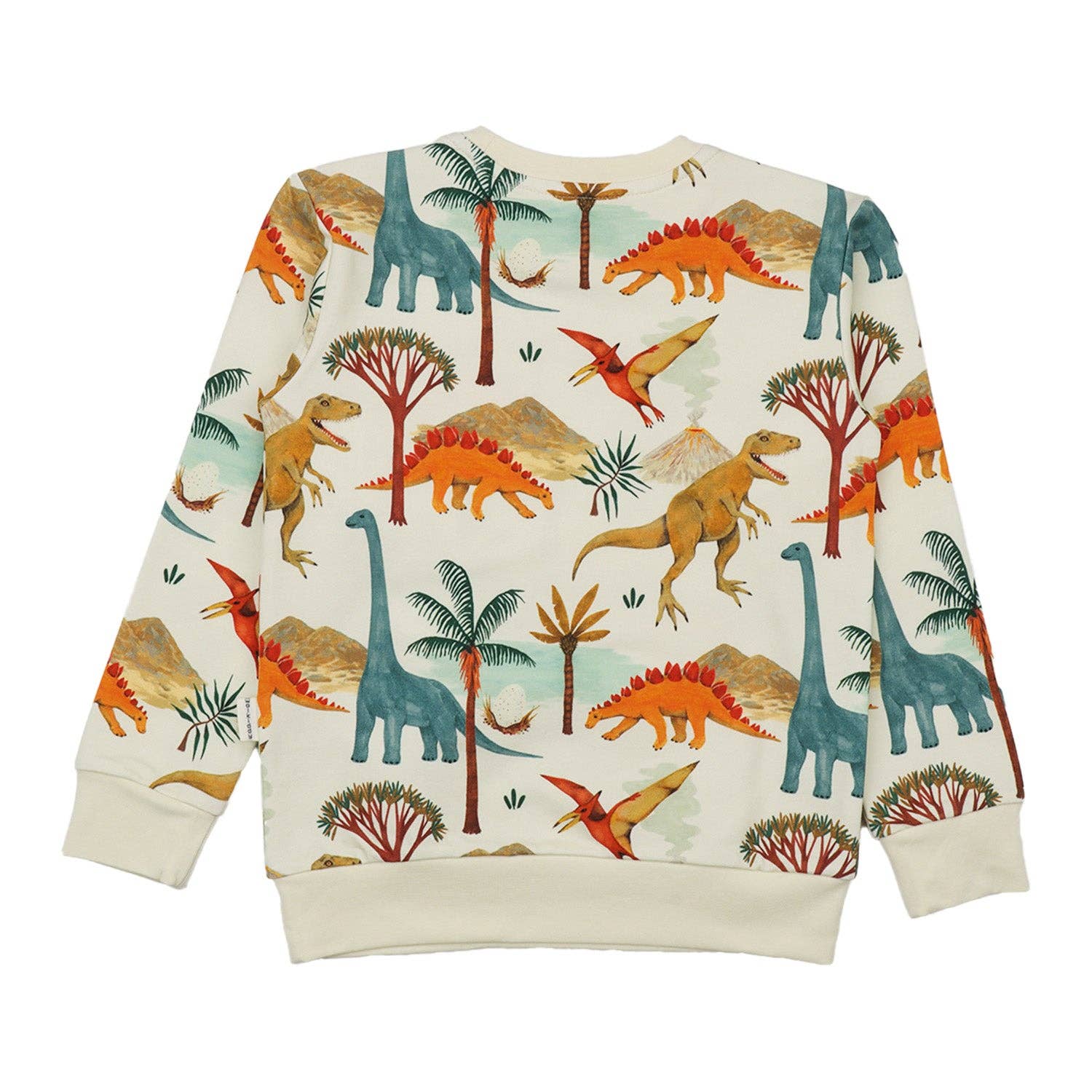 Kocarcia Walkiddy Felpa Dinosauri cotone bio 2-3 anni 98cm