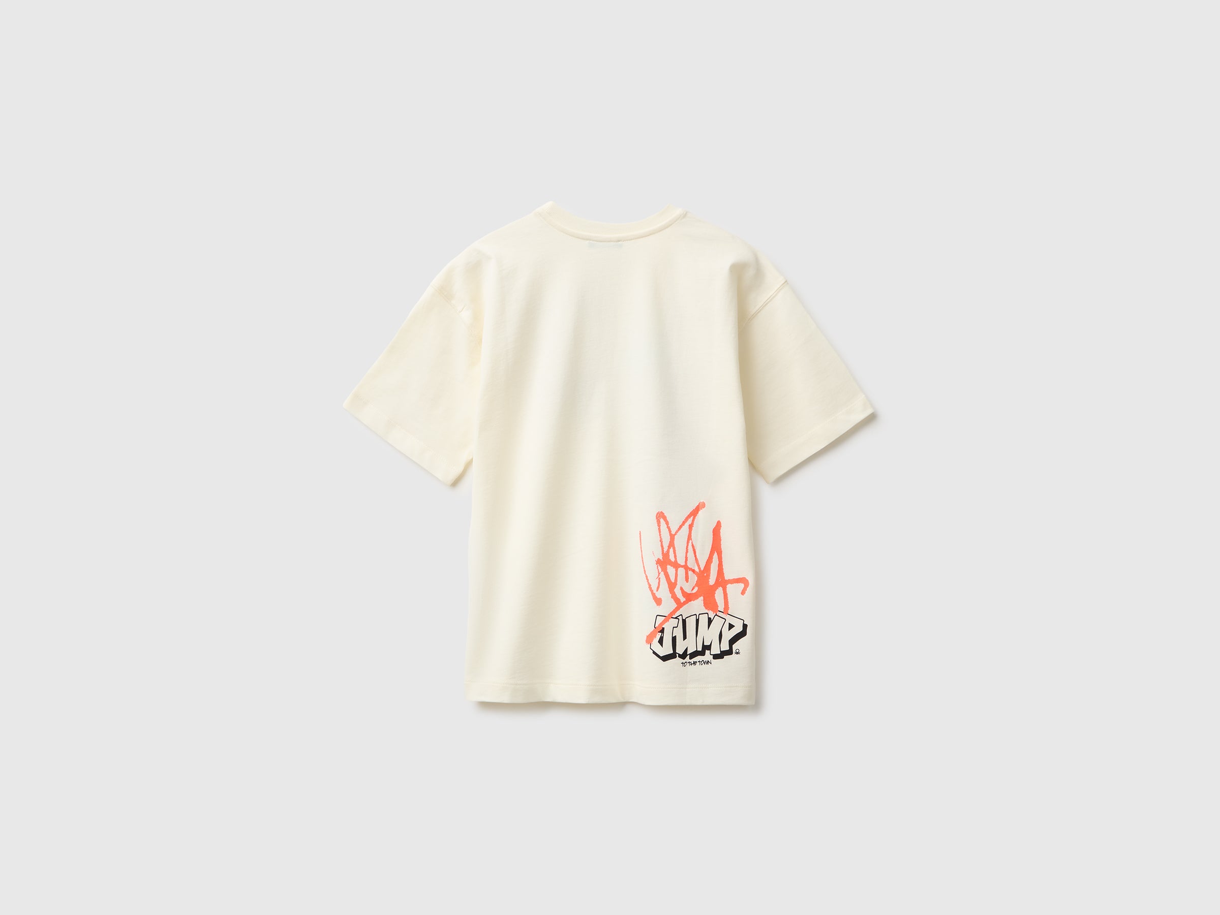 United Colors of Benetton T-Shirt Print Maglietta cotone stampa